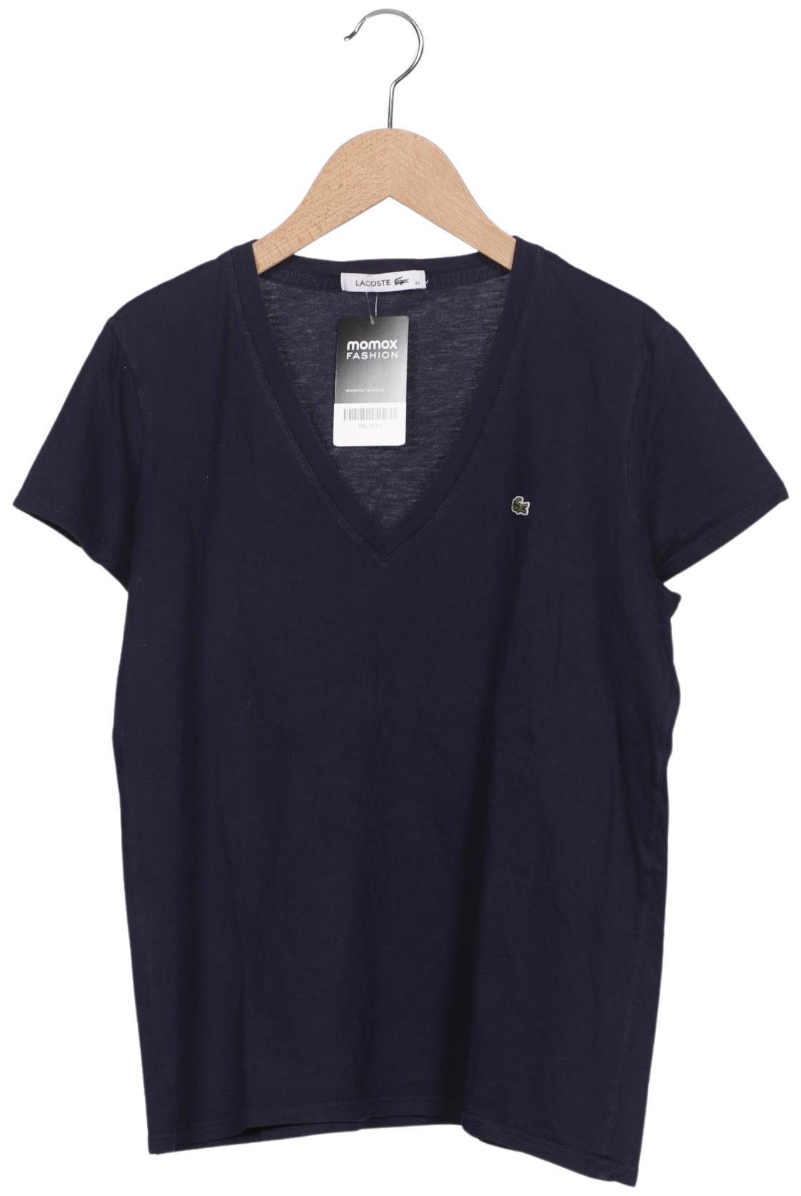 

Lacoste Damen T-Shirt, marineblau, Gr. 40