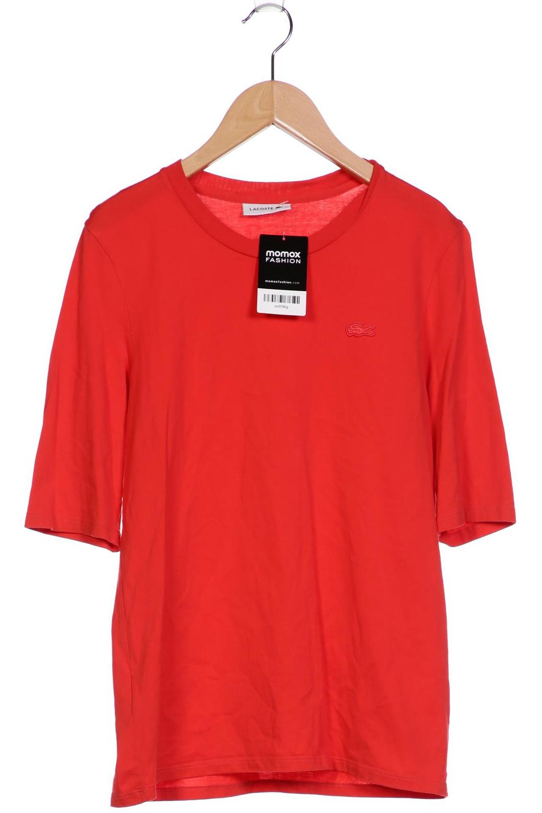 

Lacoste Damen T-Shirt, rot, Gr. 36