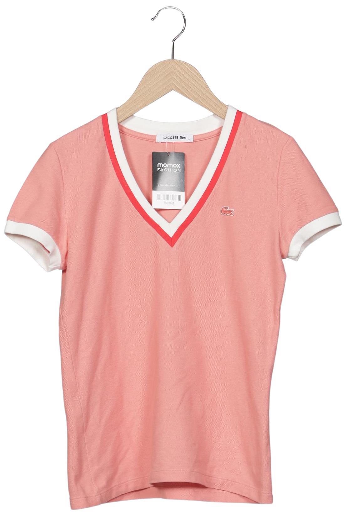 

Lacoste Damen T-Shirt, pink, Gr. 34