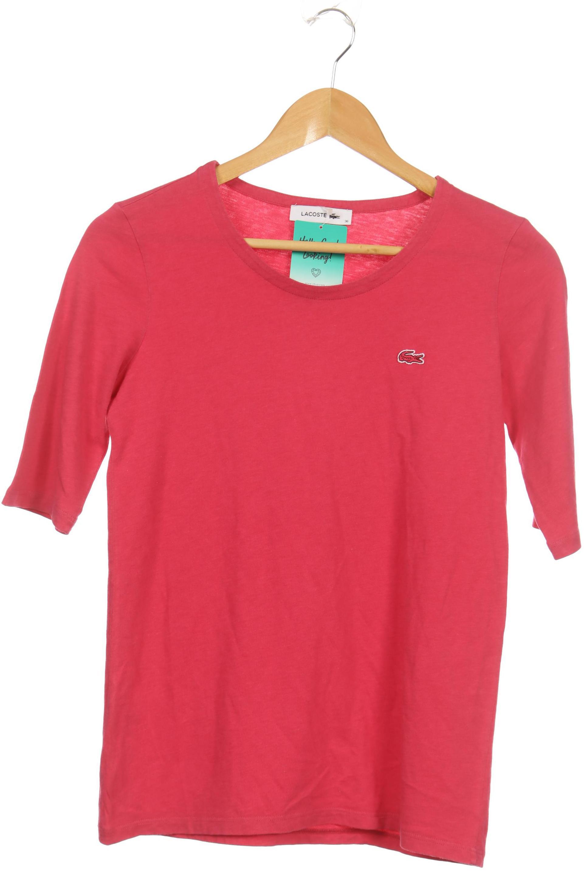 

Lacoste Damen T-Shirt, pink, Gr. 36