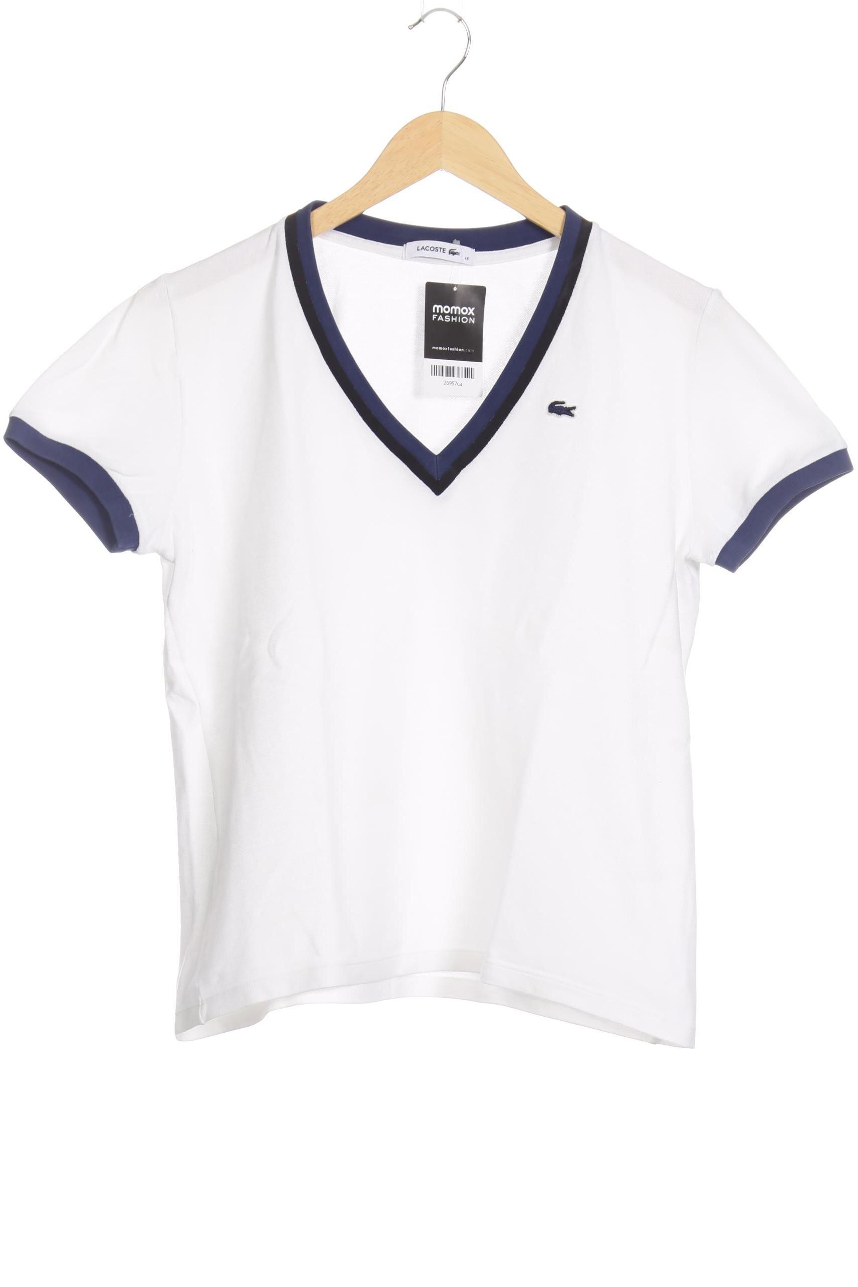 

Lacoste Damen T-Shirt, weiß, Gr. 46