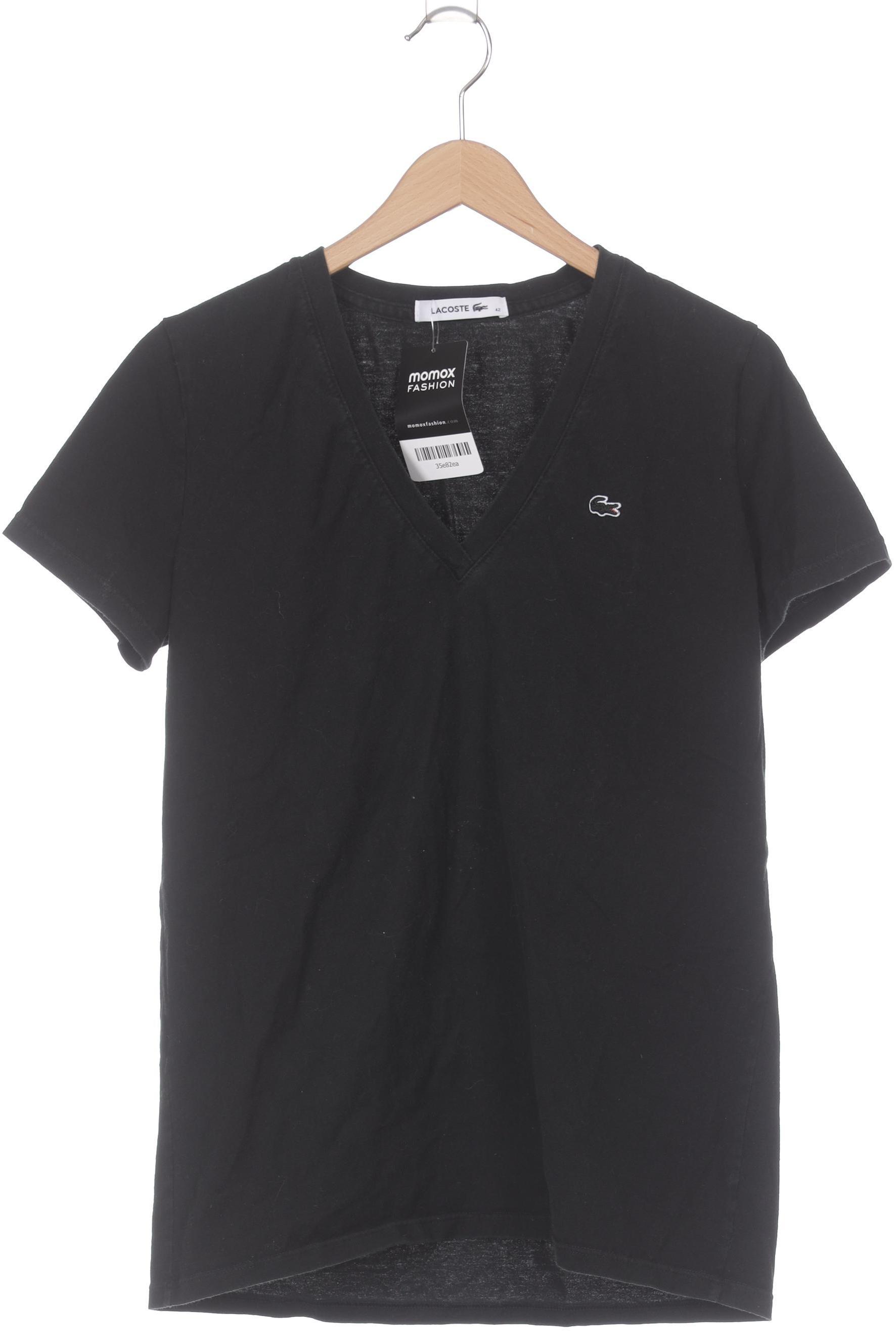 

Lacoste Damen T-Shirt, schwarz, Gr. 42