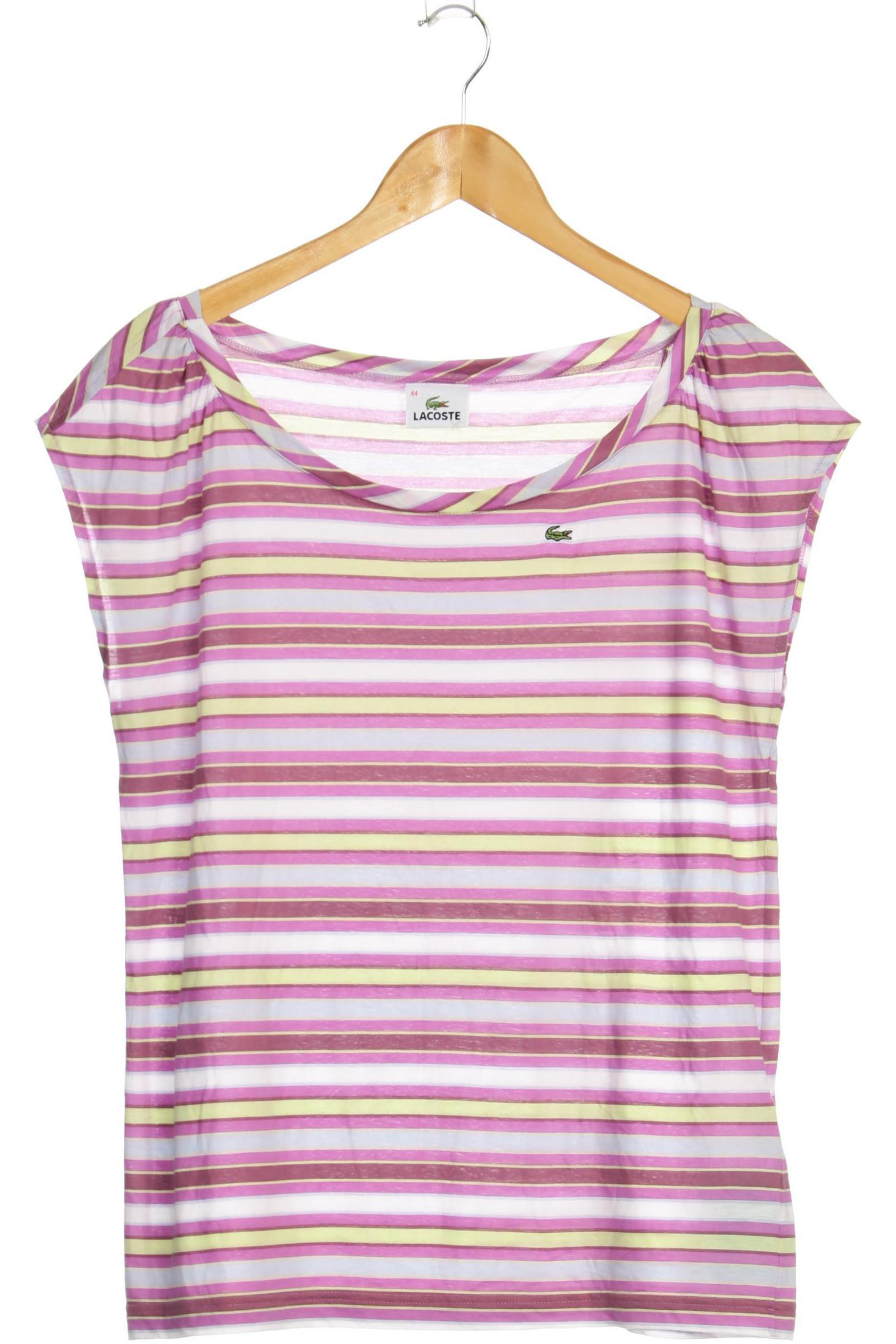 

Lacoste Damen T-Shirt, lila, Gr. 44