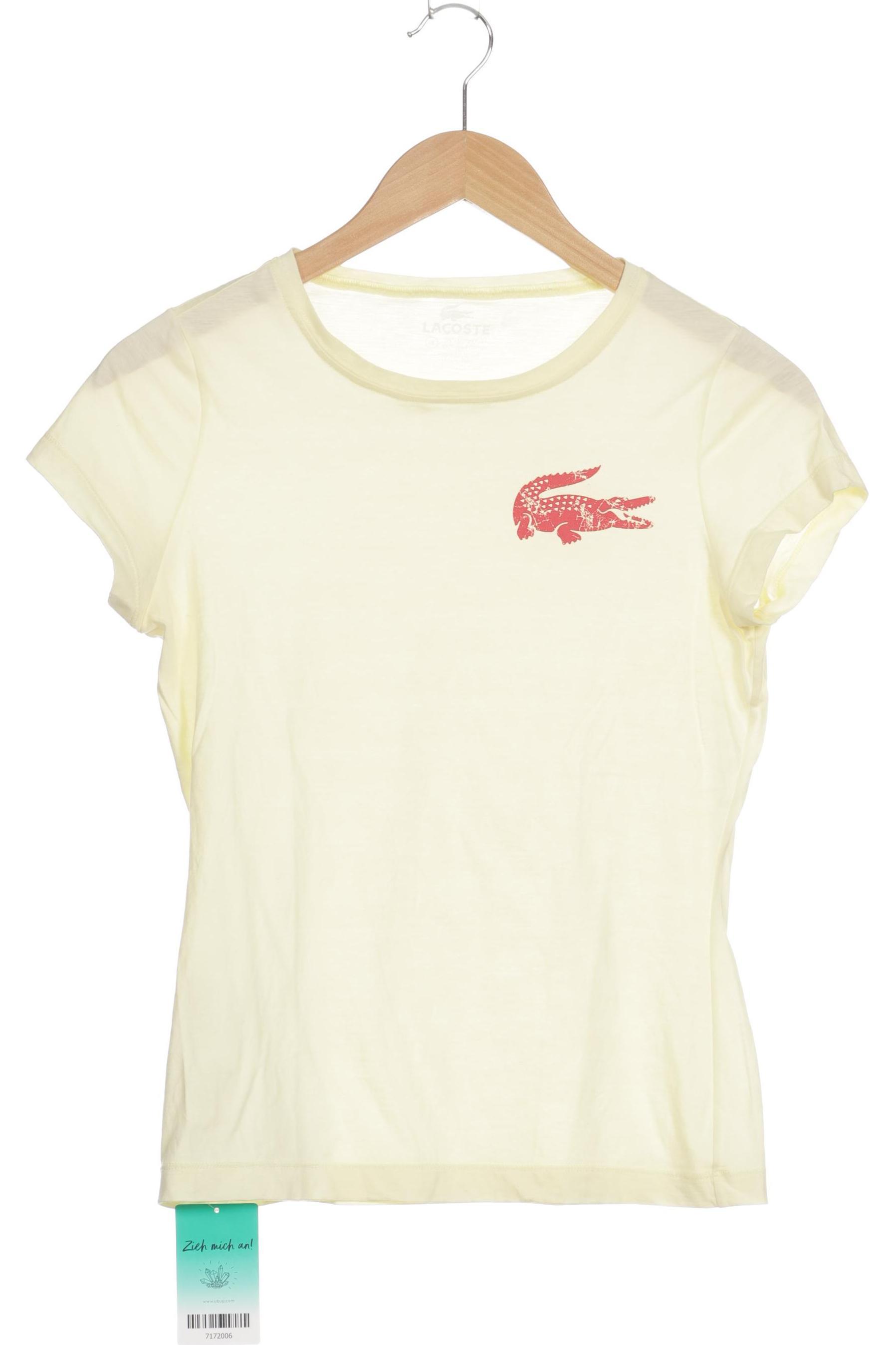 

Lacoste Damen T-Shirt, gelb, Gr. 38