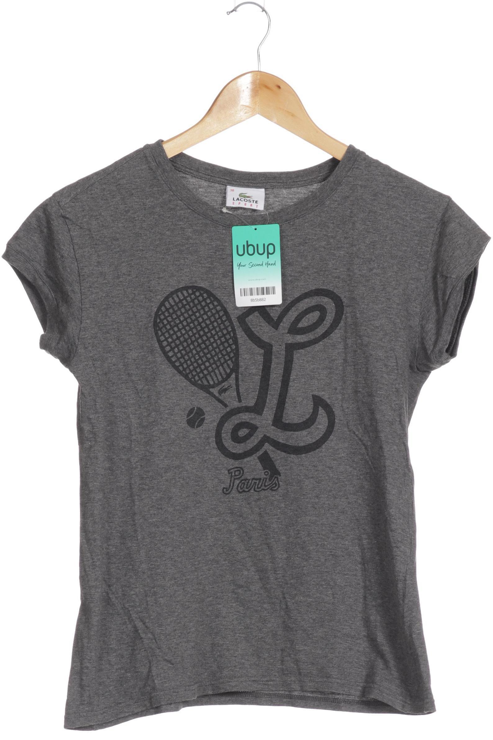 

Lacoste Damen T-Shirt, grau, Gr. 38