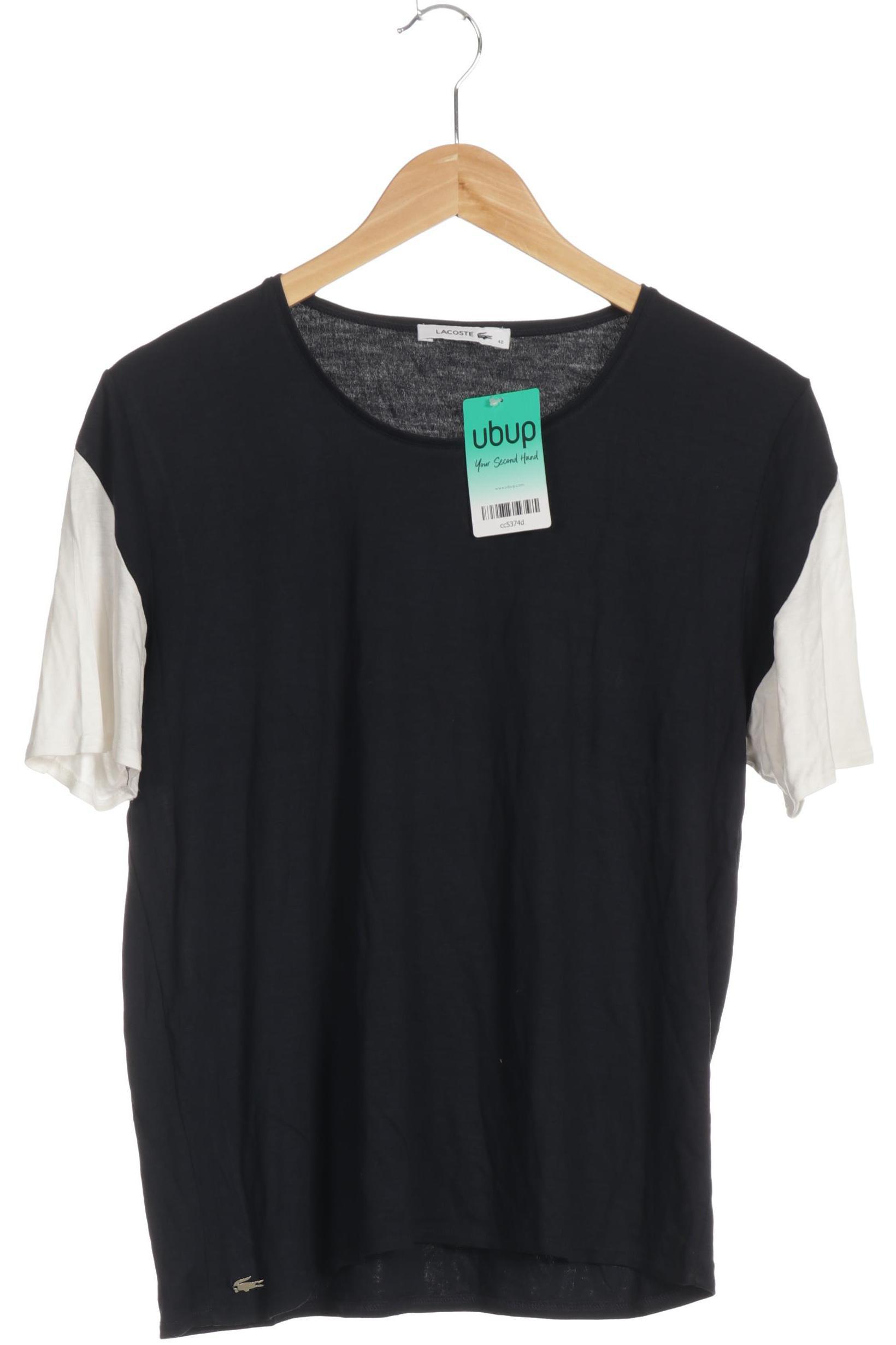 

Lacoste Damen T-Shirt, blau, weiß, Gr. 42