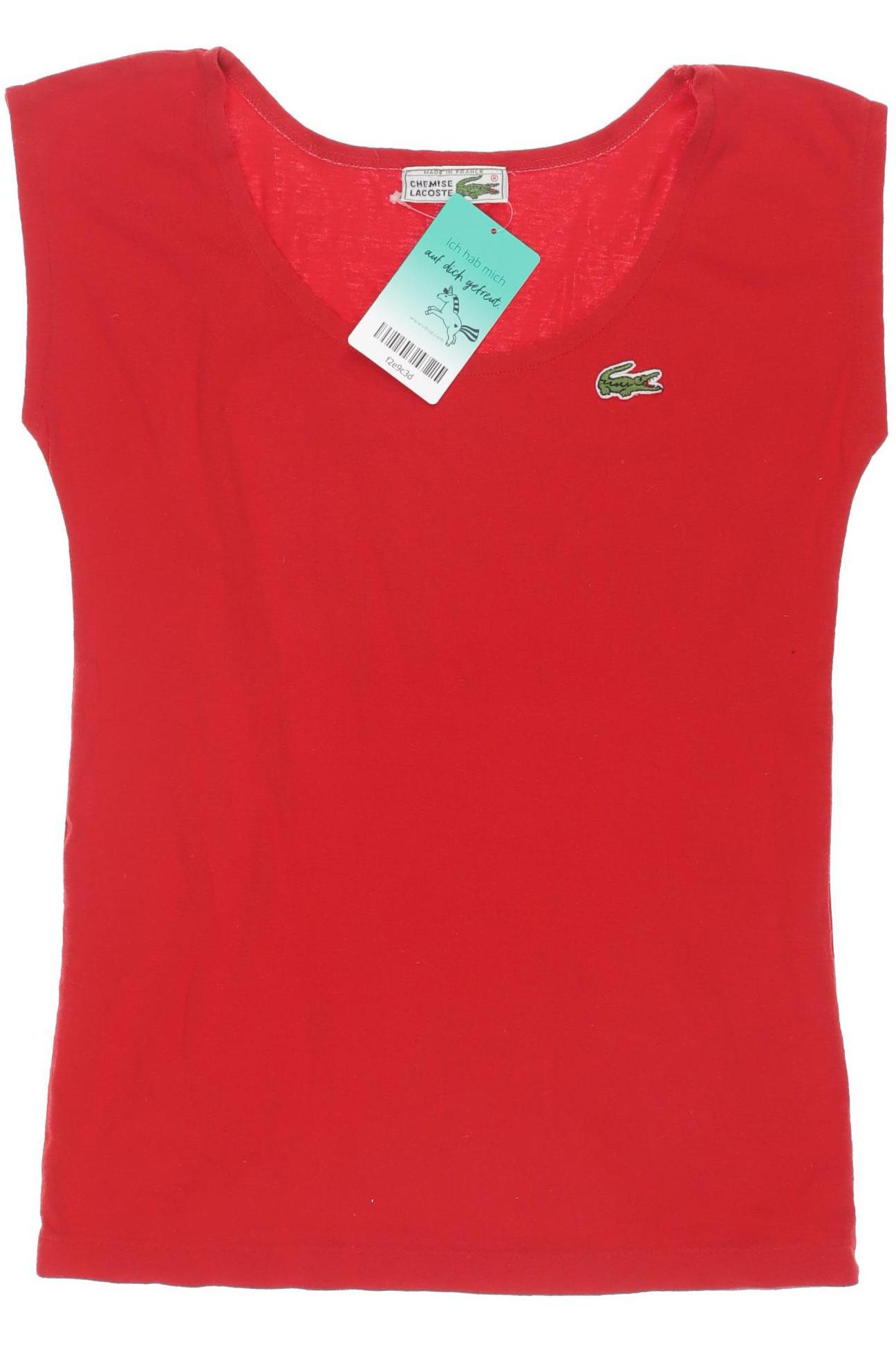 

Lacoste Damen T-Shirt, rot, Gr. 40