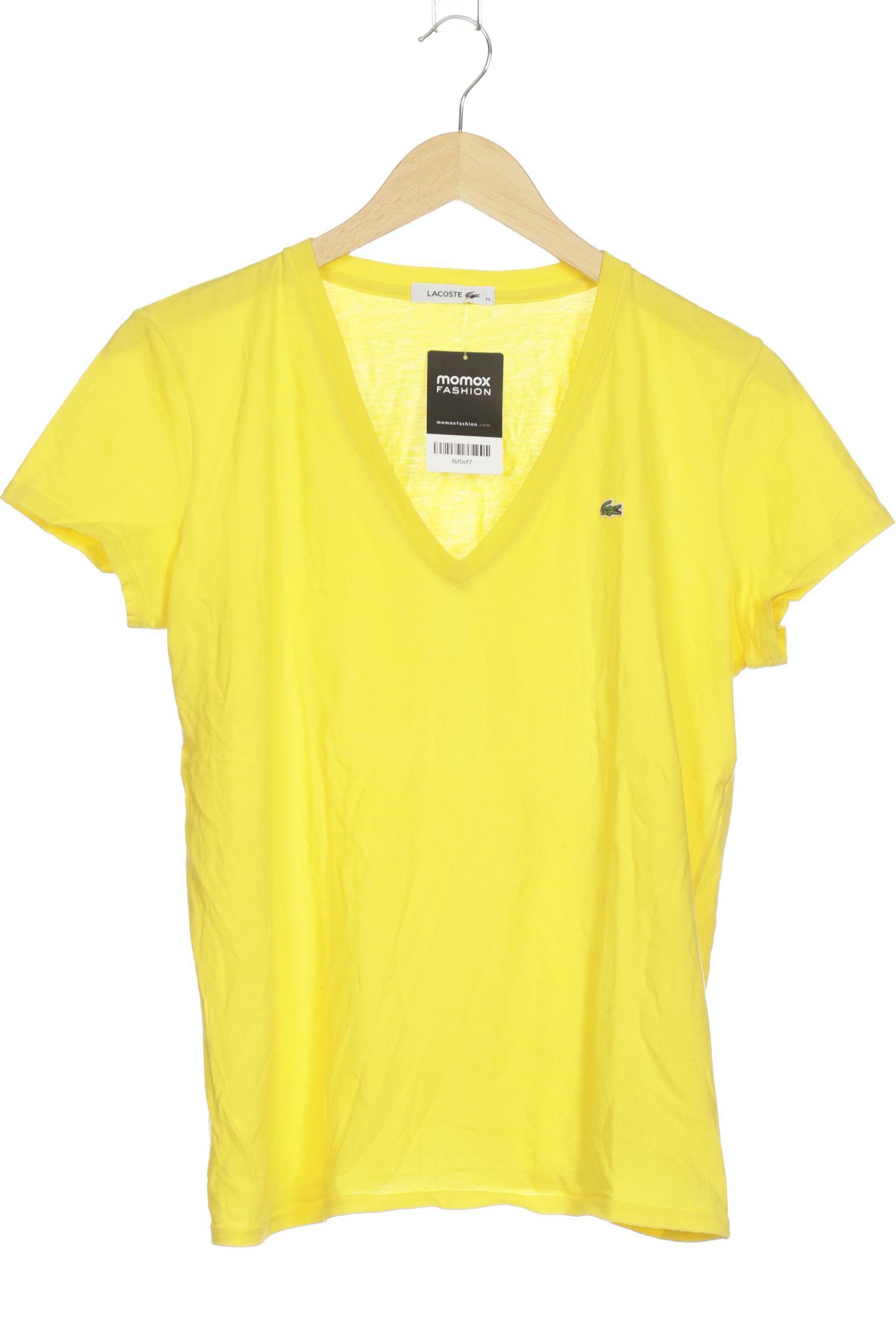

Lacoste Damen T-Shirt, gelb, Gr. 44