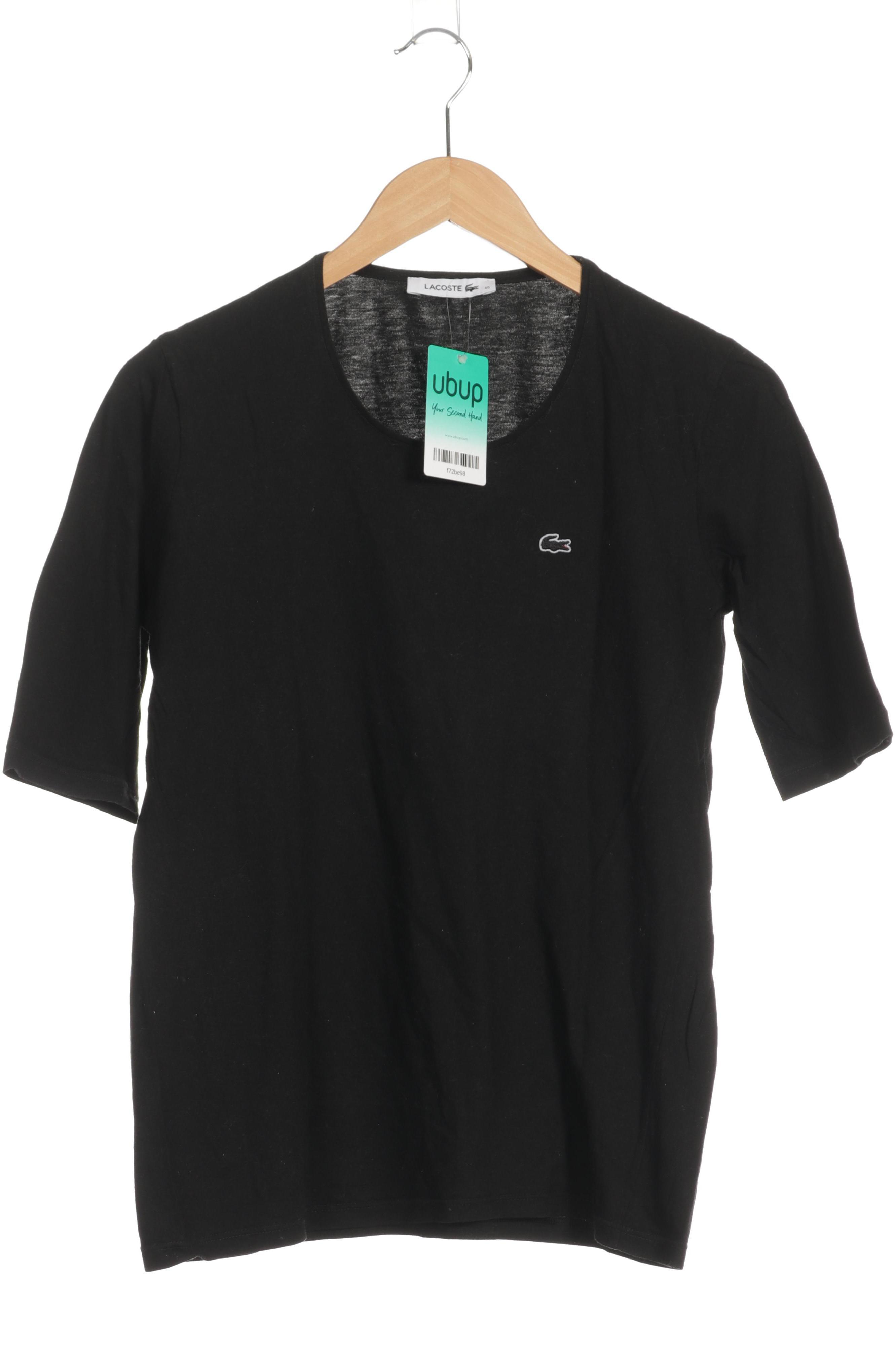 

Lacoste Damen T-Shirt, schwarz, Gr. 40