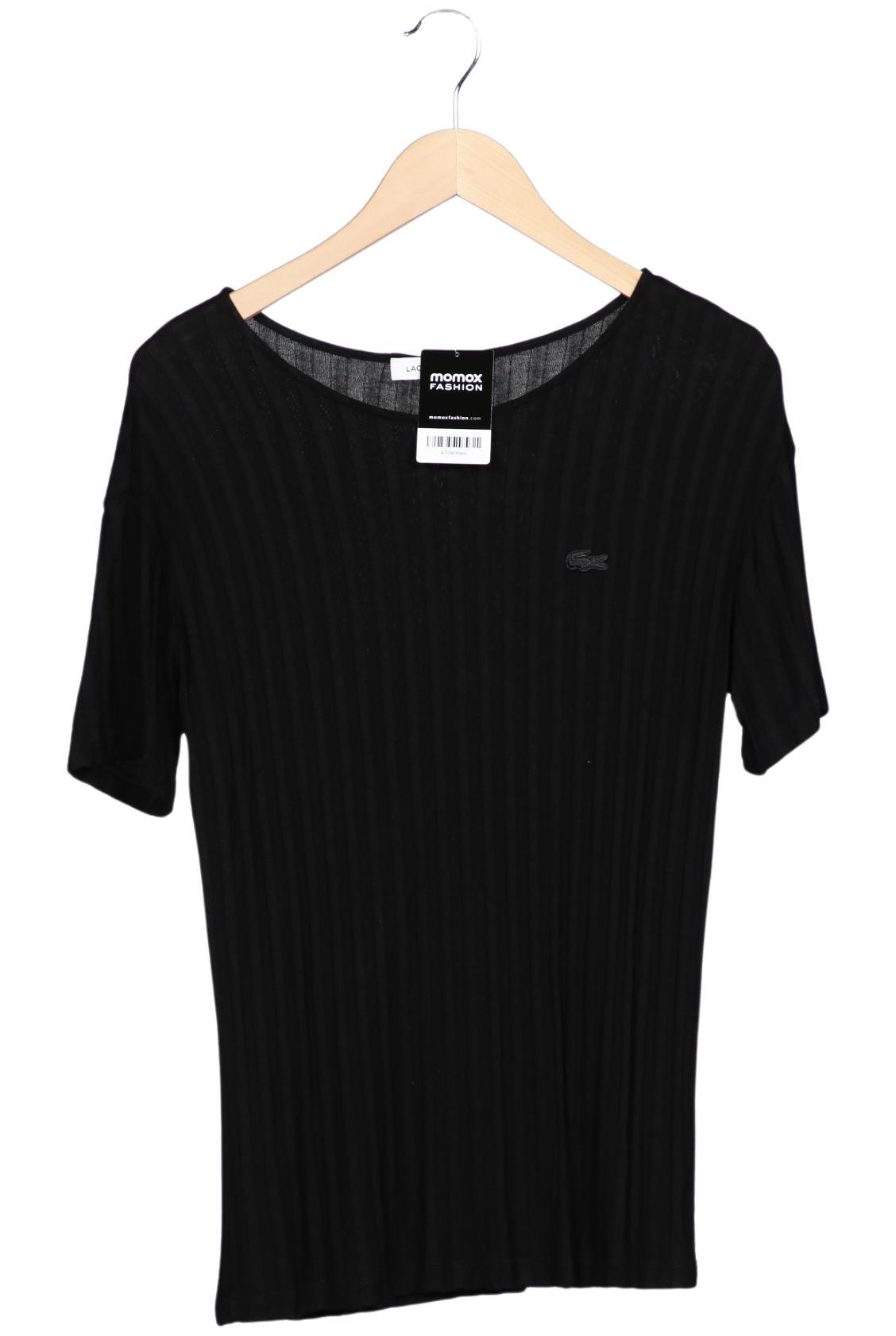 

Lacoste Damen T-Shirt, schwarz, Gr. 40