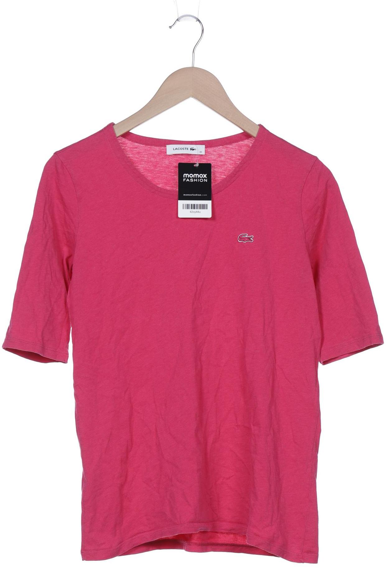 

Lacoste Damen T-Shirt, pink, Gr. 40