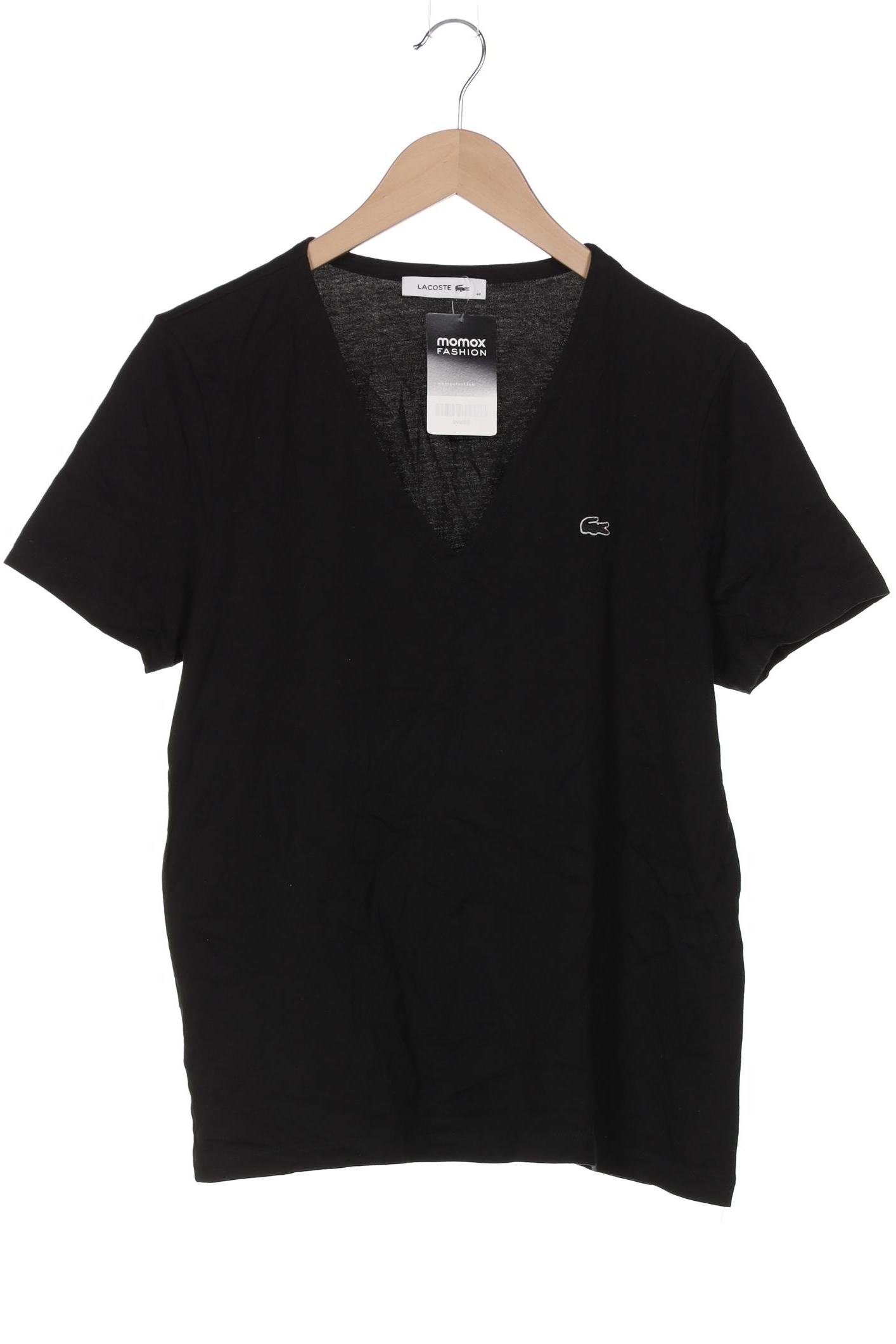 

Lacoste Damen T-Shirt, schwarz, Gr. 44