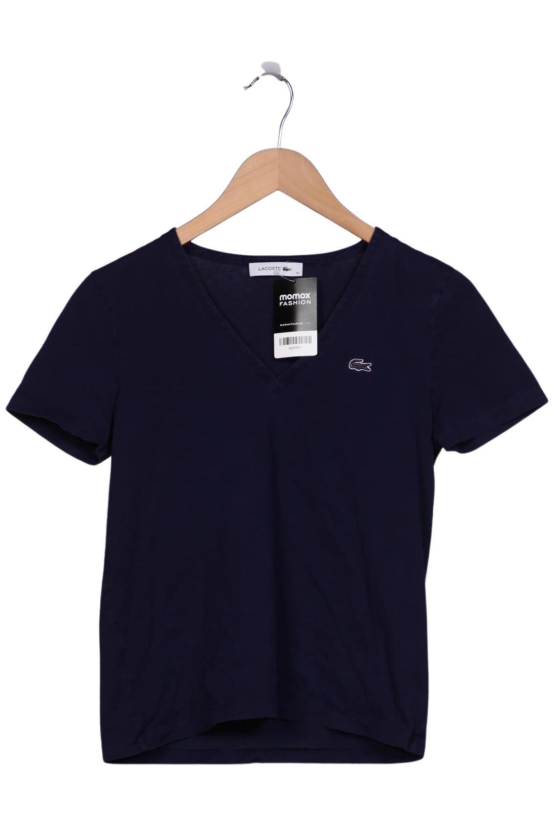 

Lacoste Damen T-Shirt, marineblau, Gr. 36