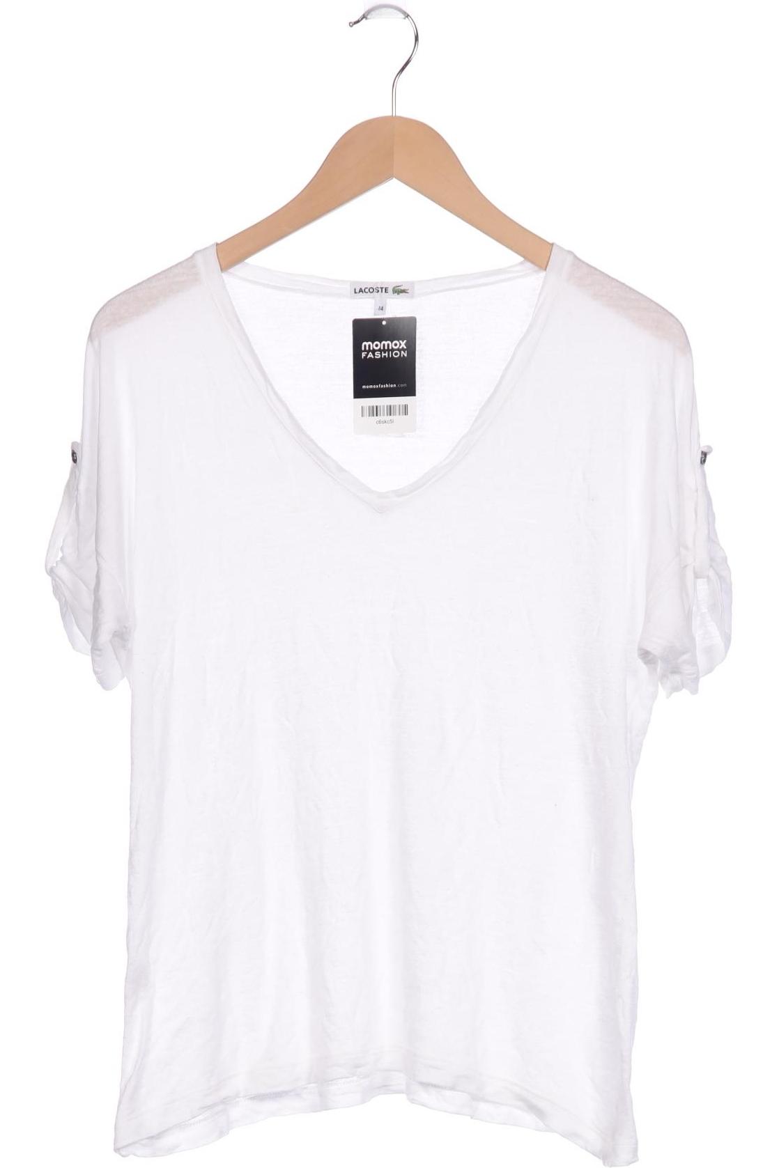 

Lacoste Damen T-Shirt, weiß, Gr. 44