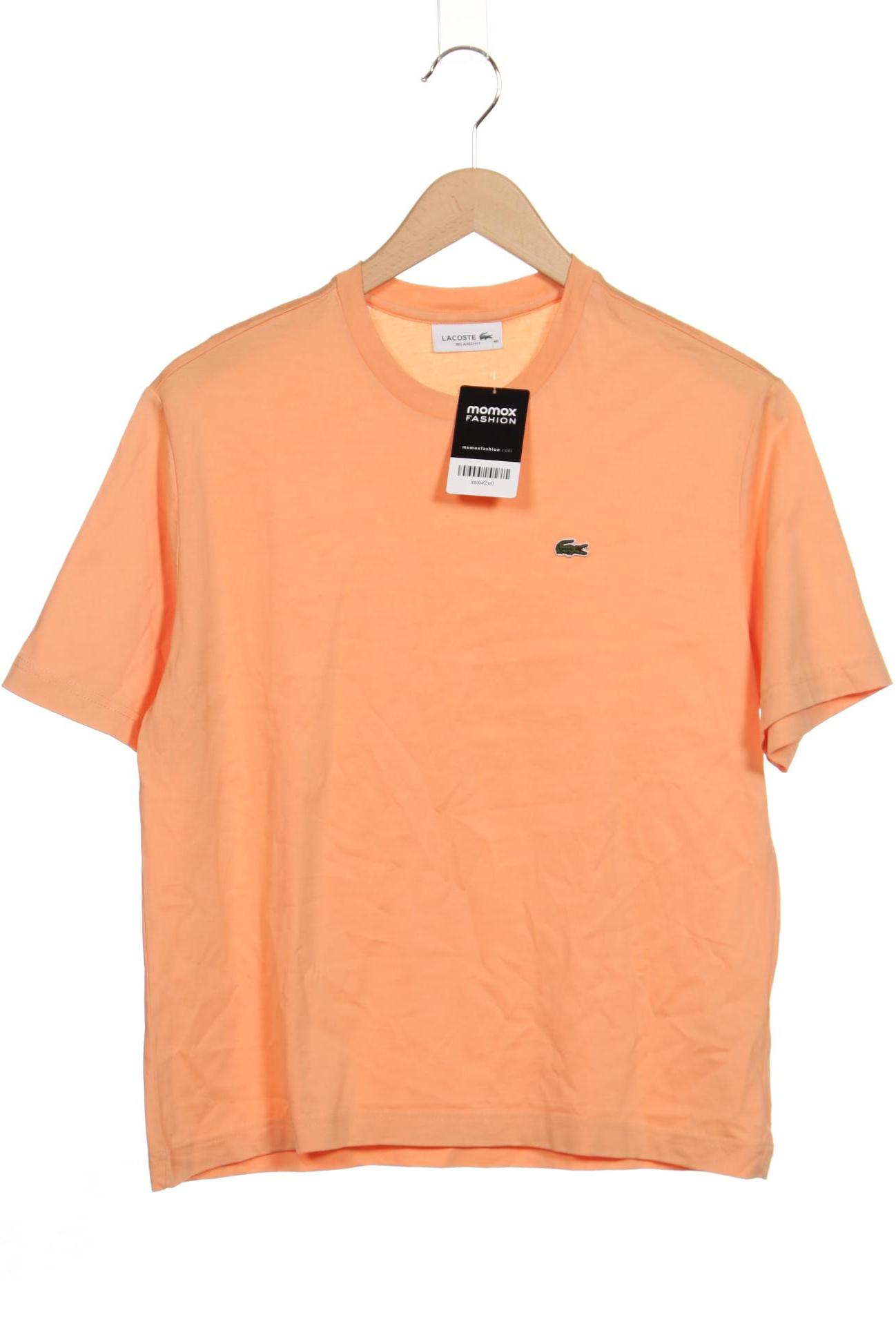 

Lacoste Damen T-Shirt, orange, Gr. 40