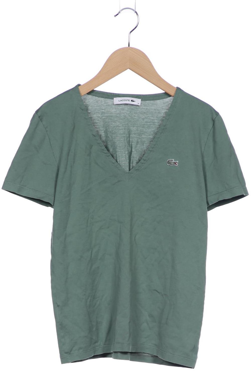 

Lacoste Damen T-Shirt, grün, Gr. 36