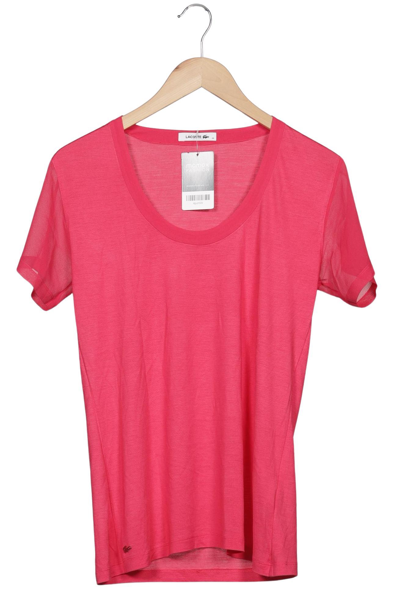 

Lacoste Damen T-Shirt, pink, Gr. 36