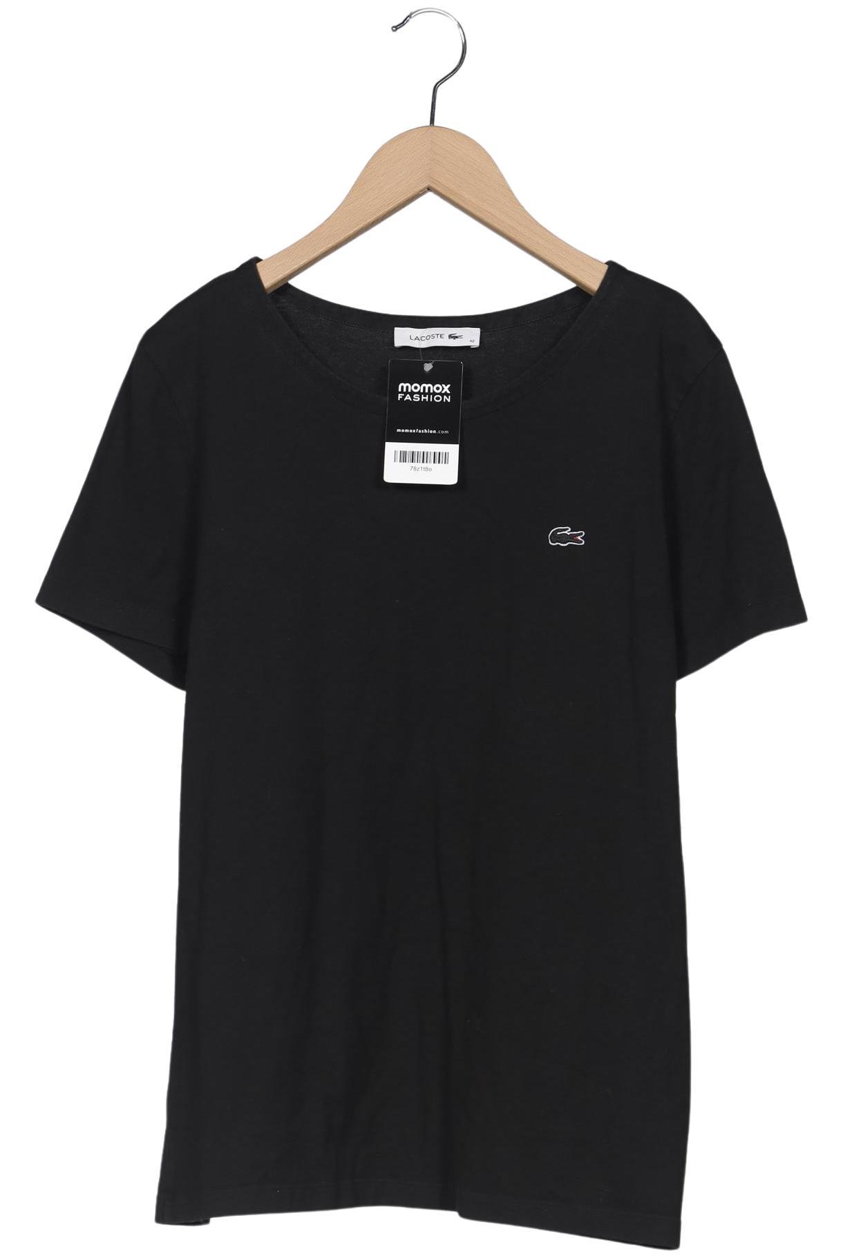 

Lacoste Damen T-Shirt, schwarz, Gr. 42