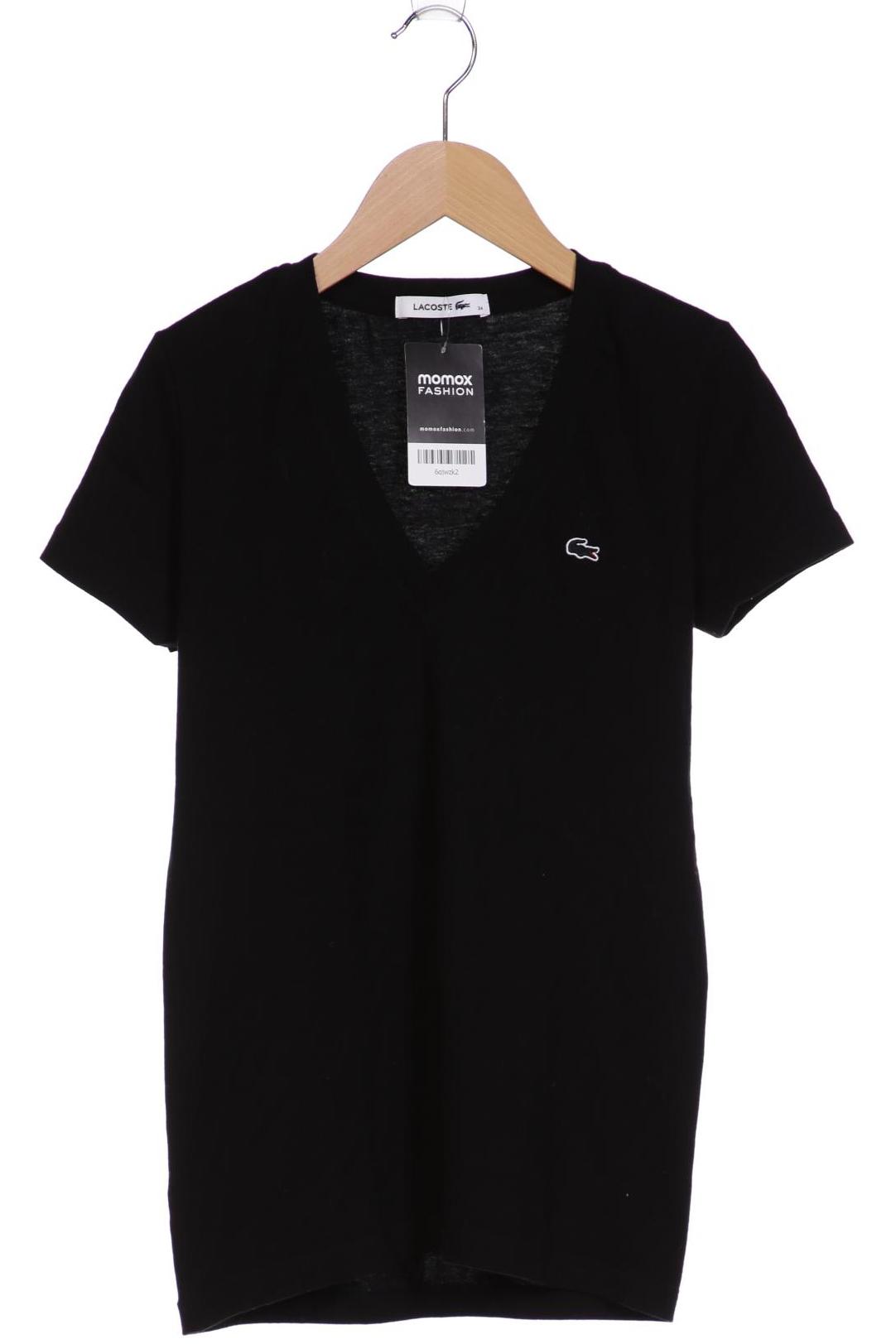 

Lacoste Damen T-Shirt, schwarz, Gr. 34