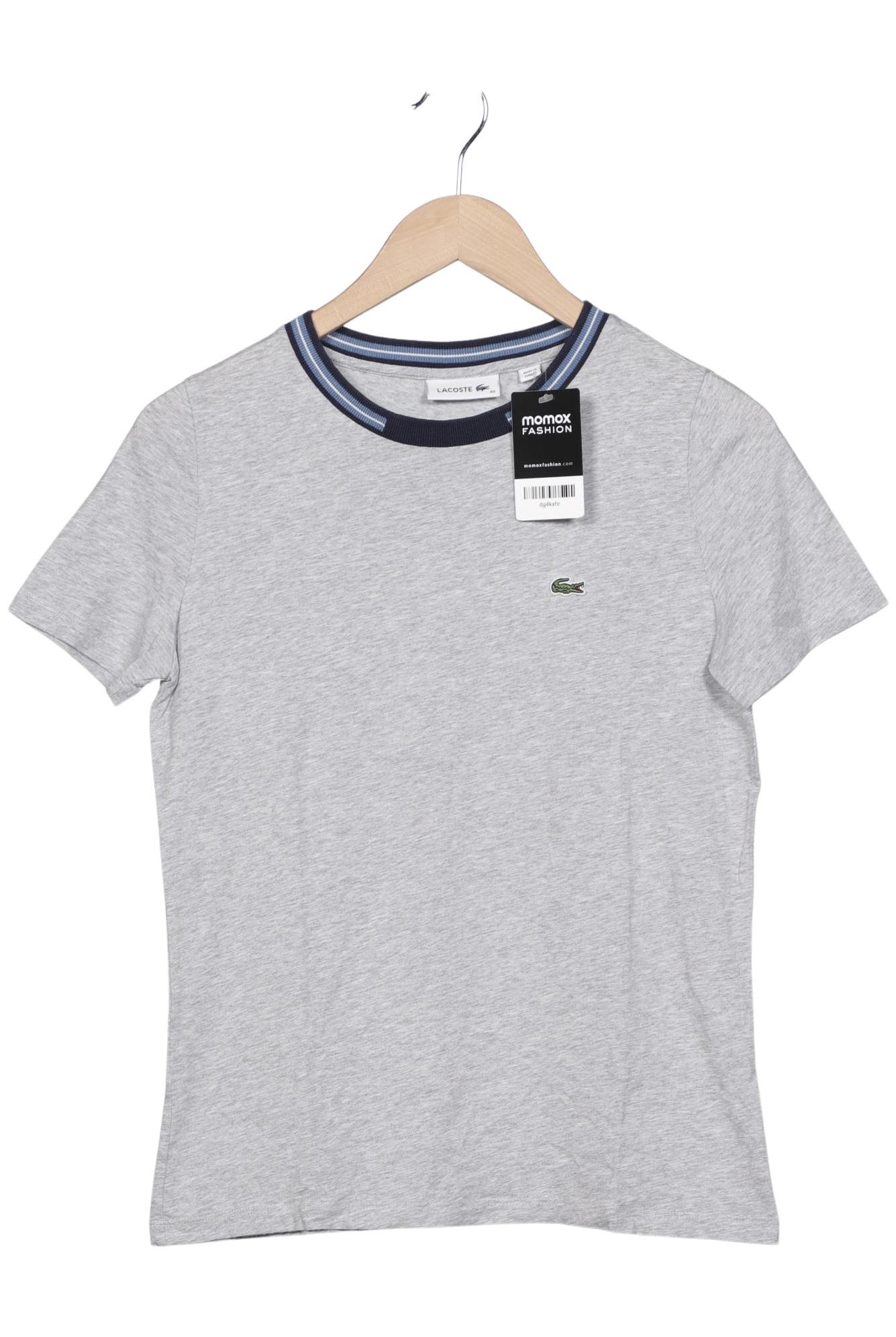 

Lacoste Damen T-Shirt, grau, Gr. 40