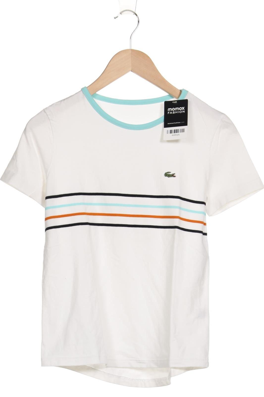 

Lacoste Damen T-Shirt, weiß, Gr. 36