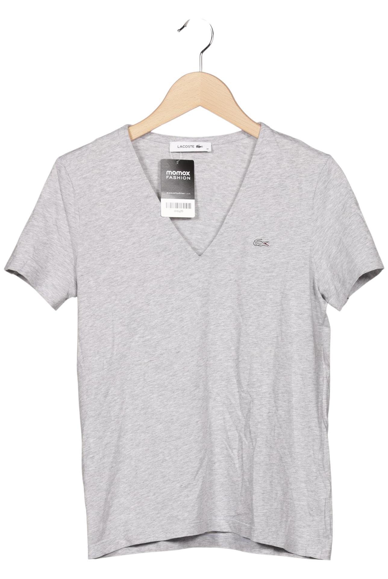 

Lacoste Damen T-Shirt, grau, Gr. 38