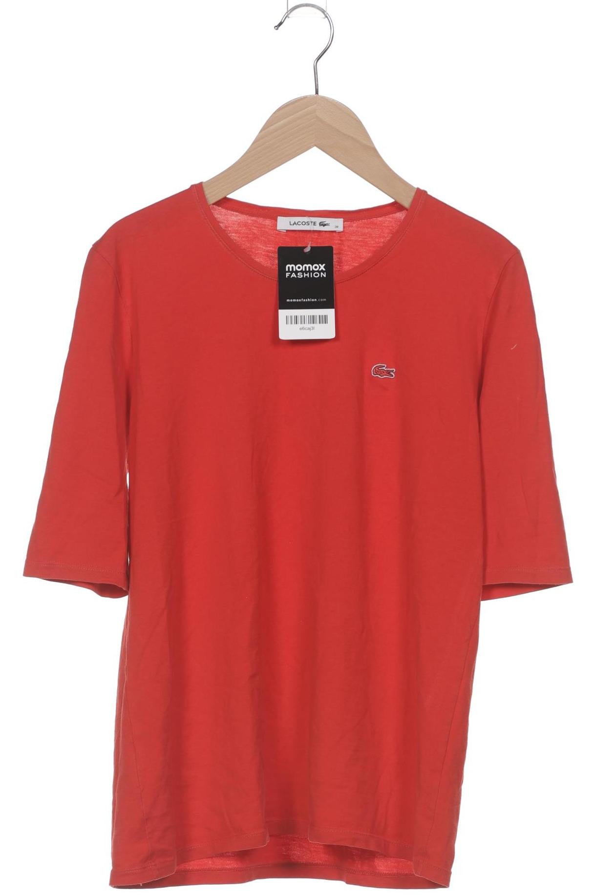 

Lacoste Damen T-Shirt, rot, Gr. 38