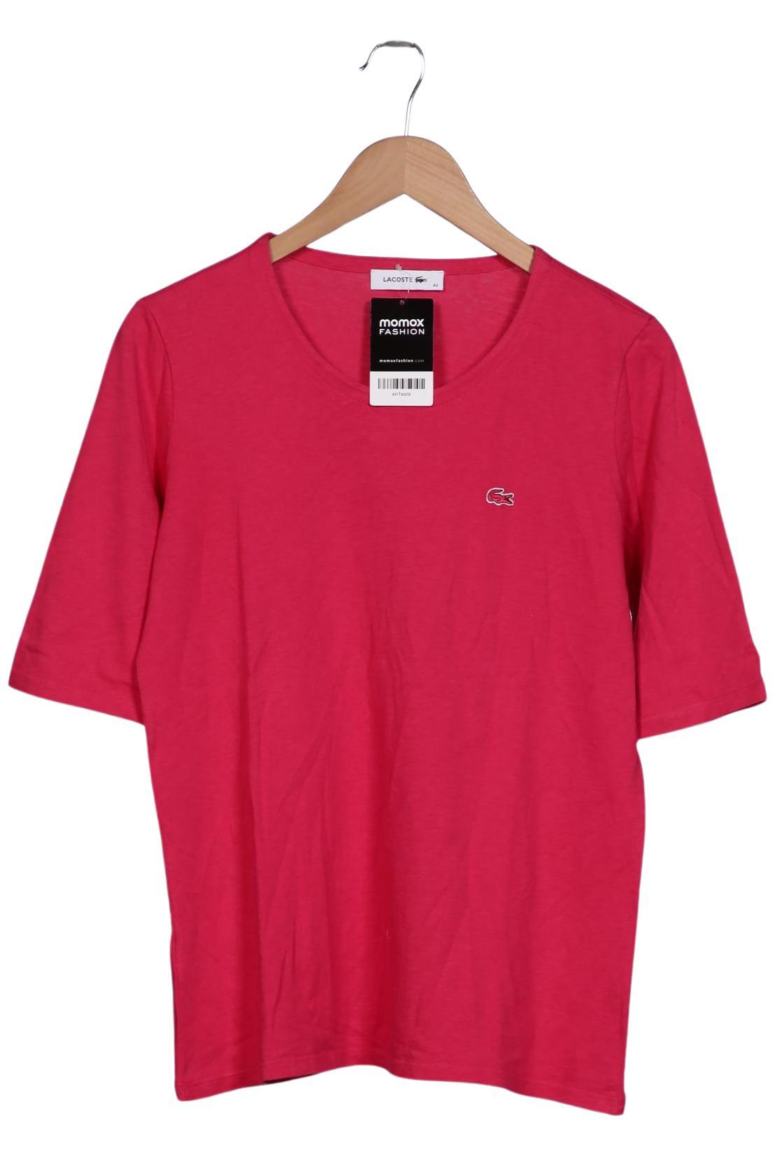 

Lacoste Damen T-Shirt, pink, Gr. 42