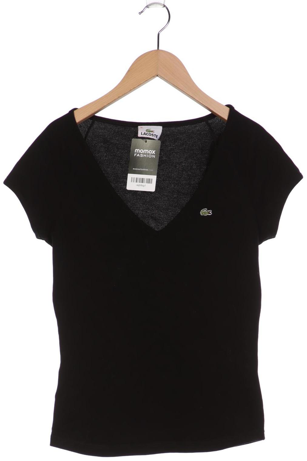 

Lacoste Damen T-Shirt, schwarz, Gr. 36