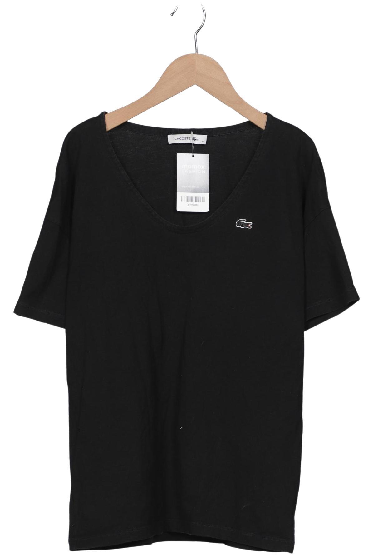 

Lacoste Damen T-Shirt, schwarz, Gr. 36