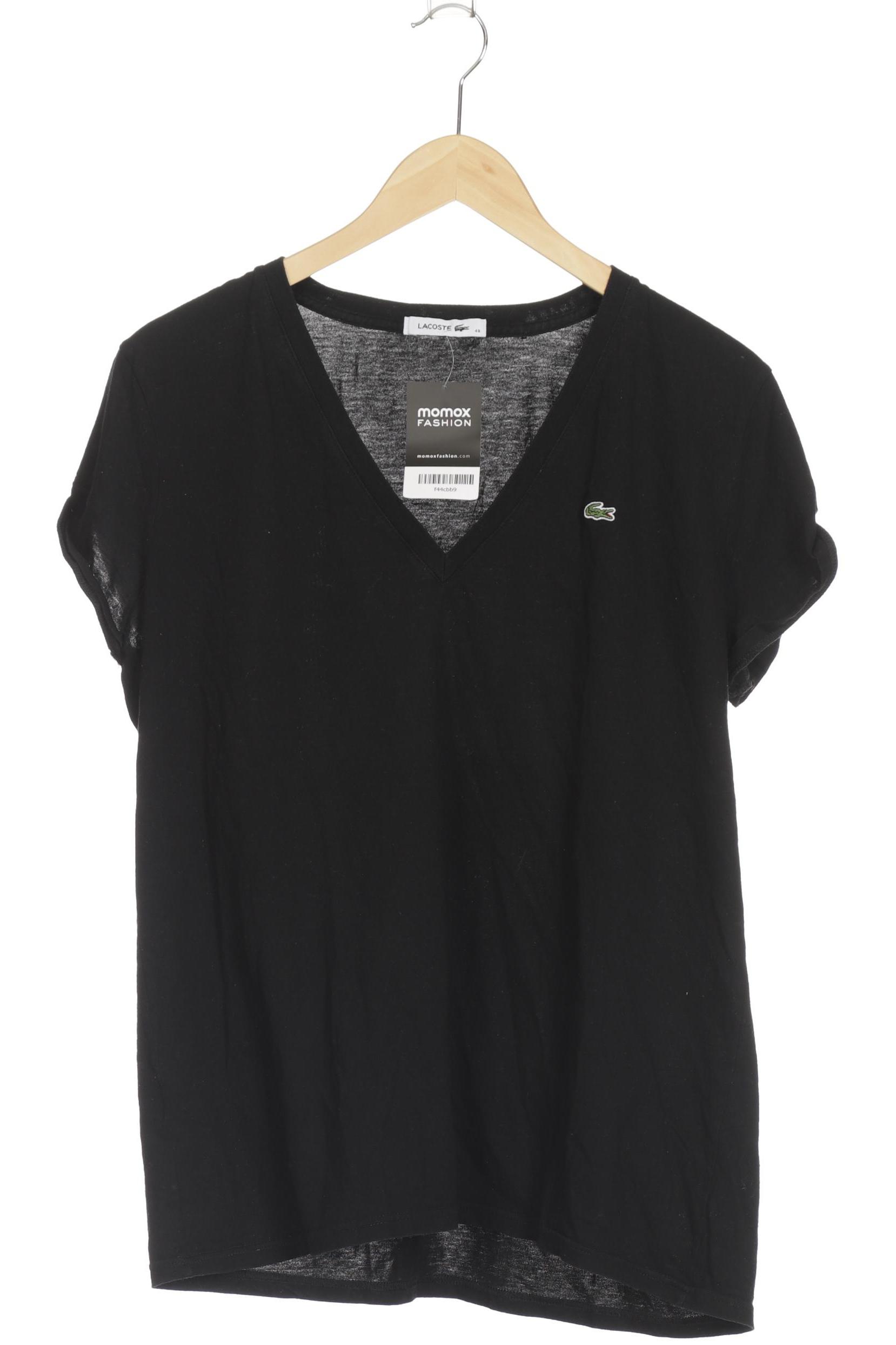 

Lacoste Damen T-Shirt, schwarz, Gr. 48