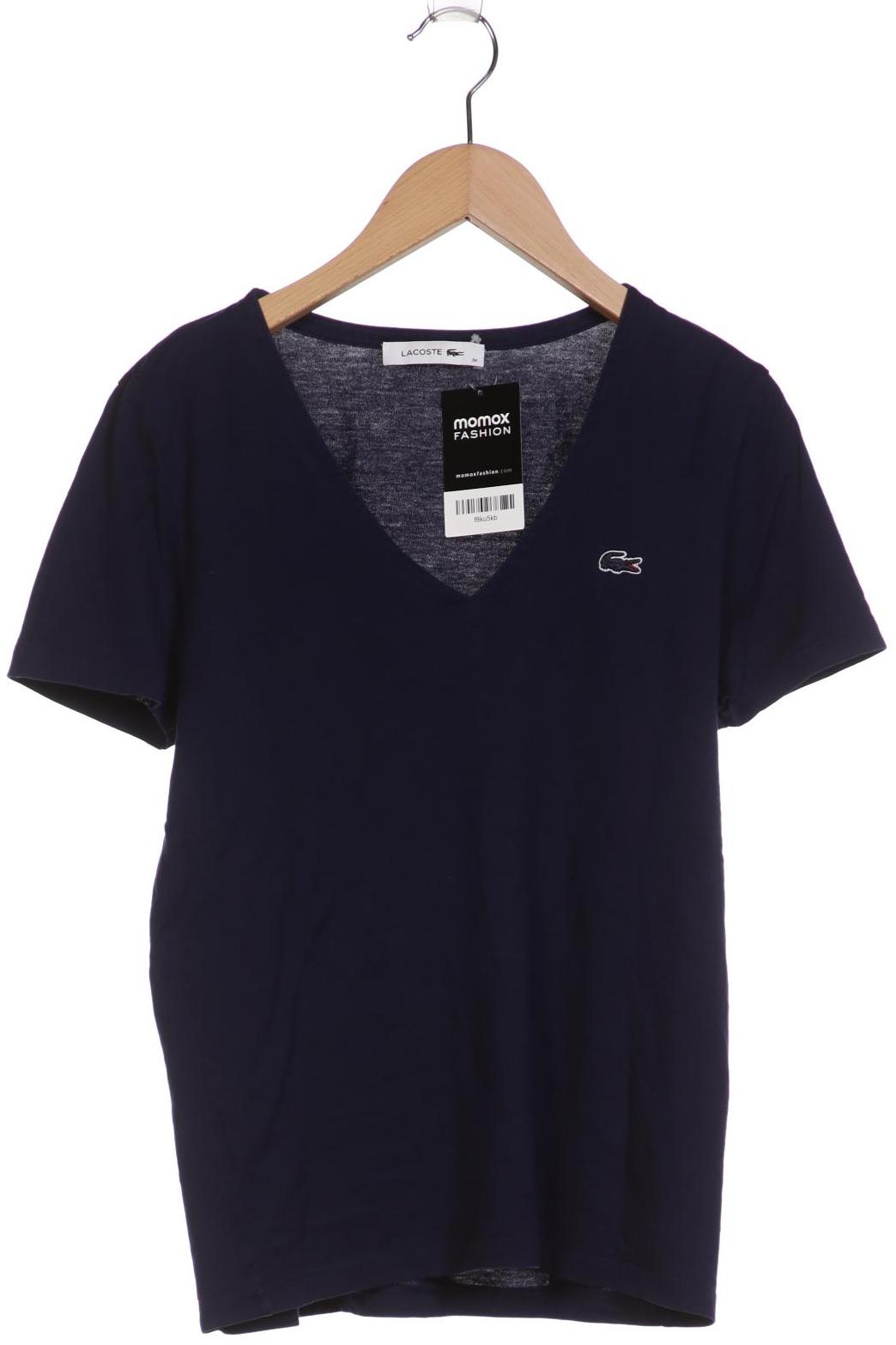 

Lacoste Damen T-Shirt, marineblau, Gr. 34