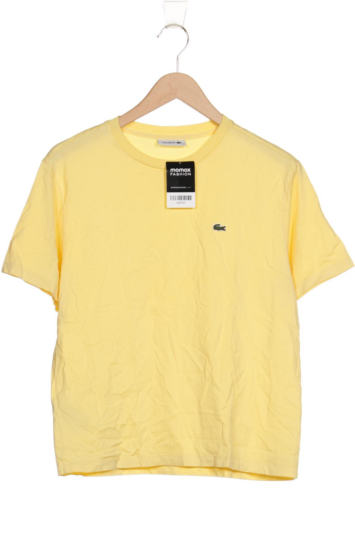 

Lacoste Damen T-Shirt, gelb, Gr. 38