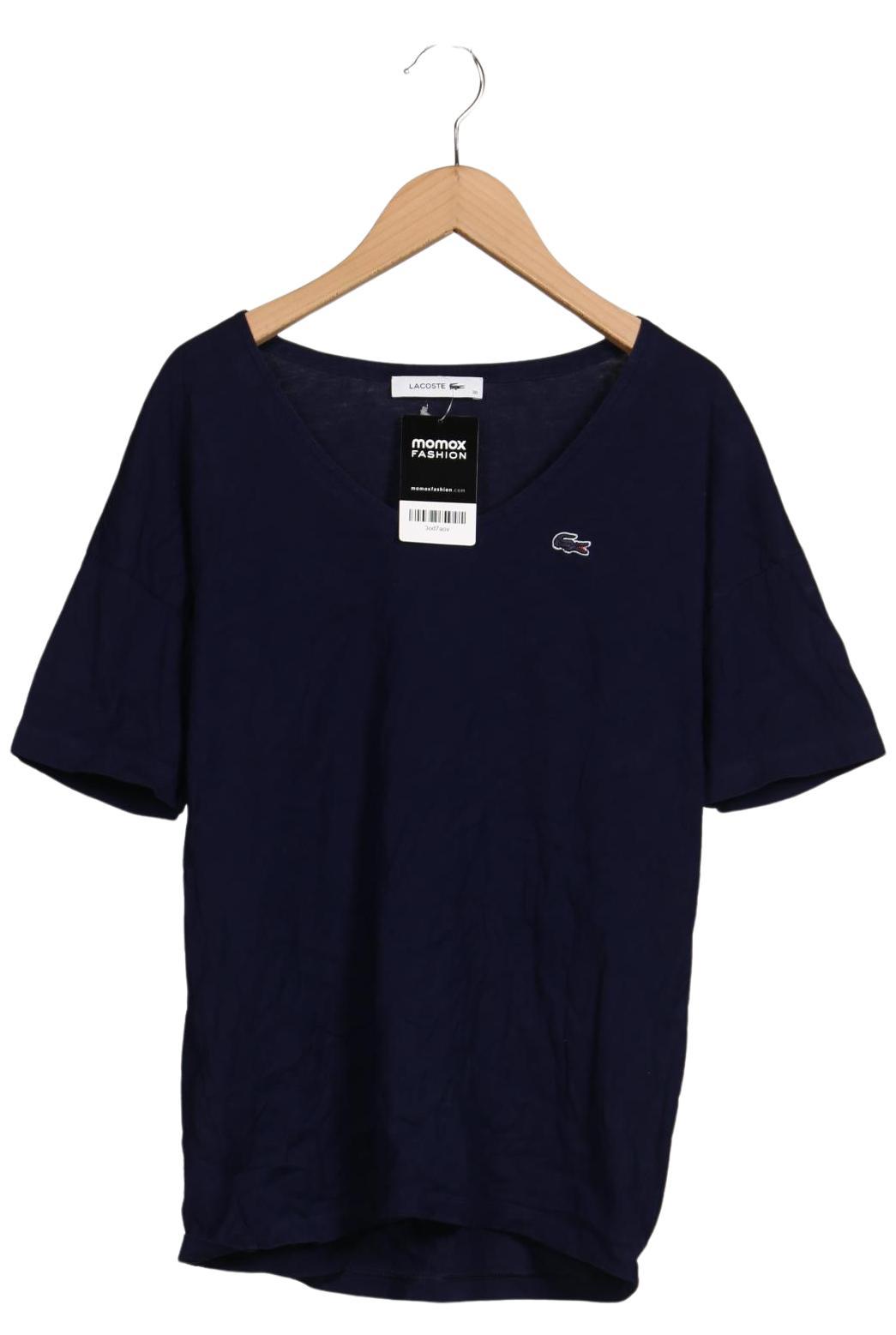 

Lacoste Damen T-Shirt, marineblau, Gr. 38