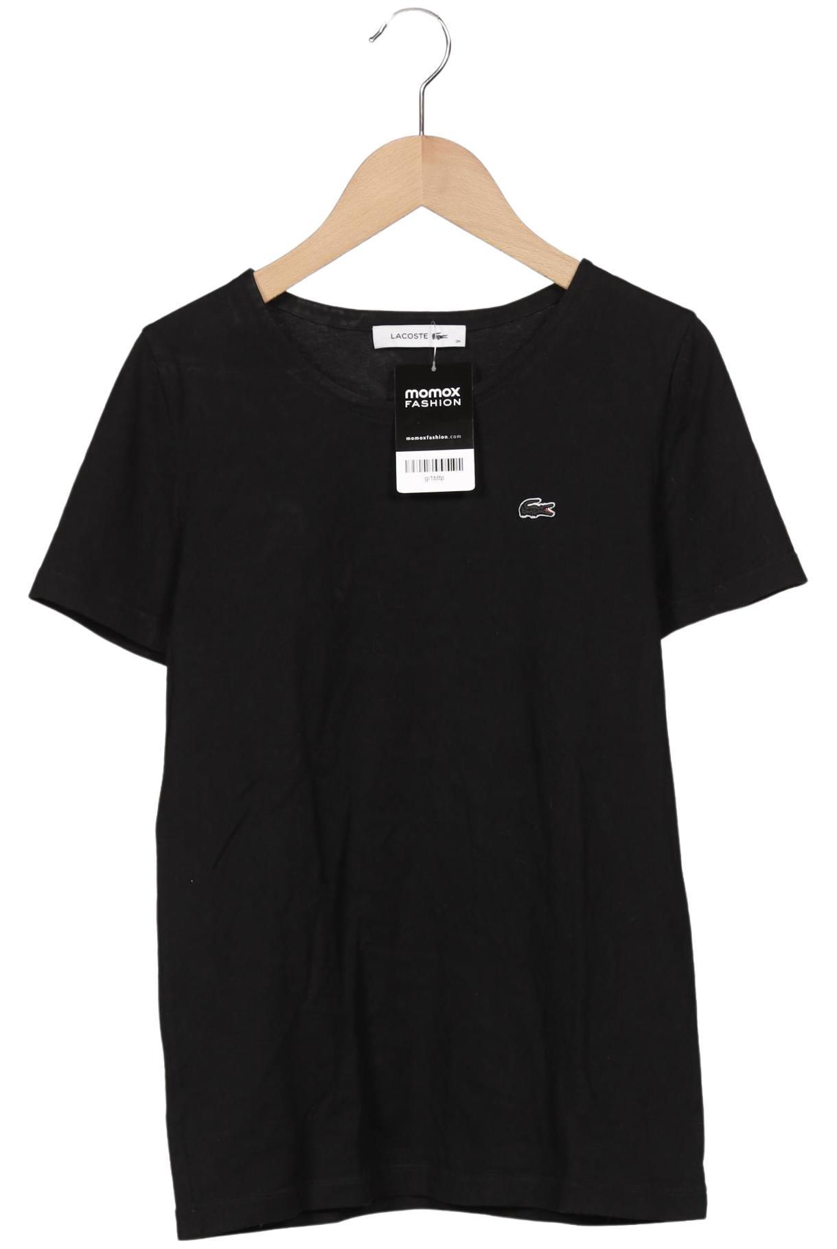 

Lacoste Damen T-Shirt, schwarz, Gr. 34