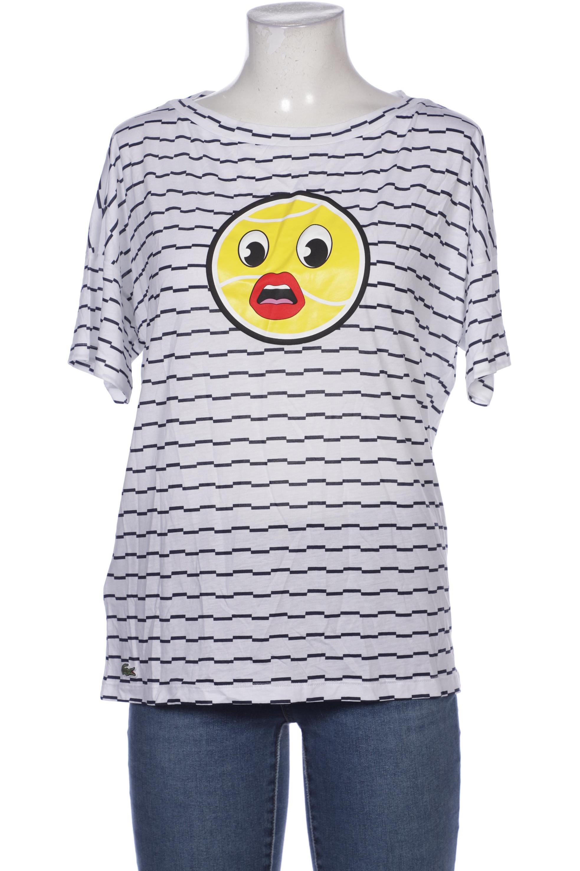 

Lacoste Damen T-Shirt, weiß, Gr. 40