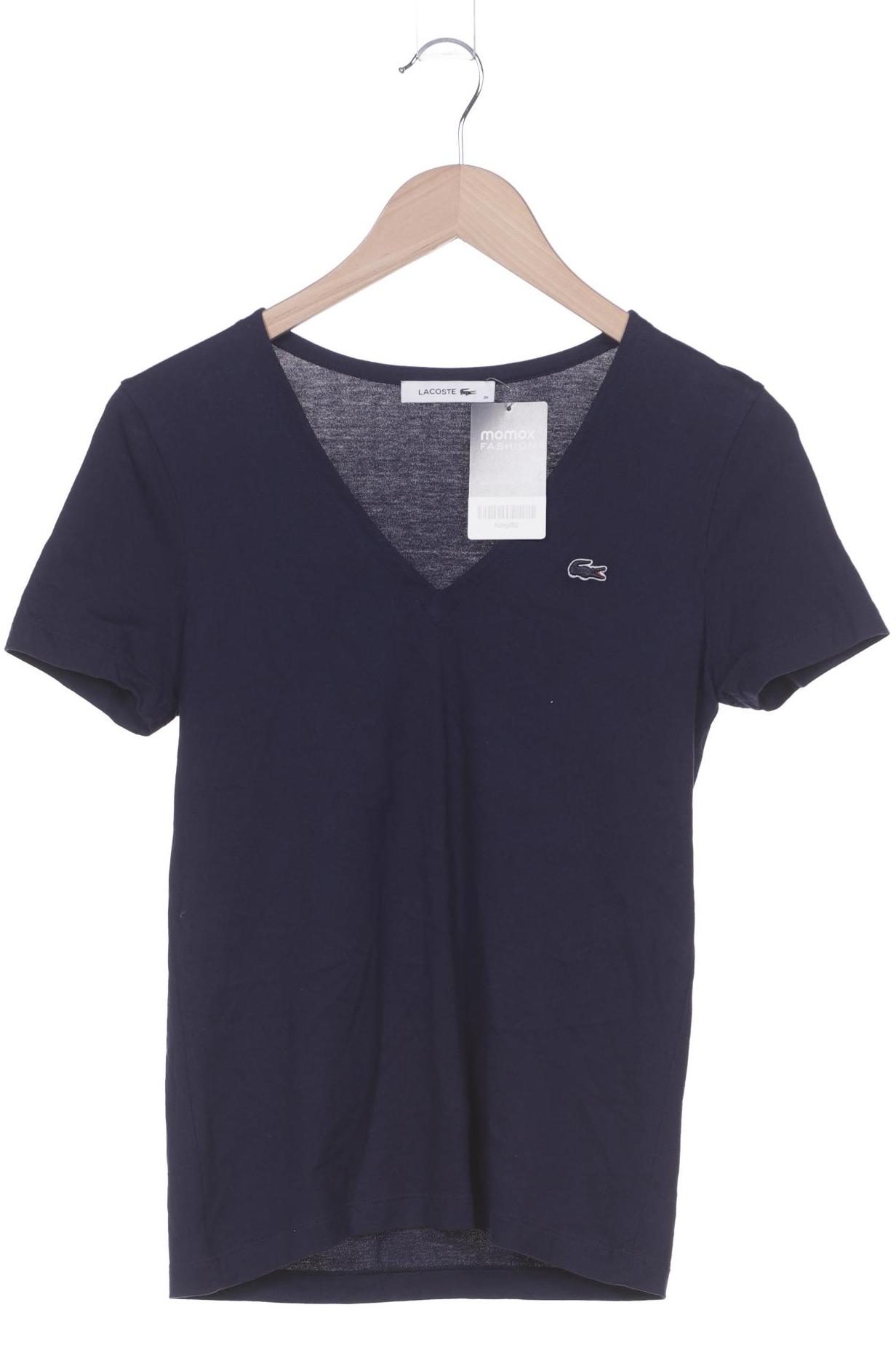 

Lacoste Damen T-Shirt, marineblau, Gr. 34