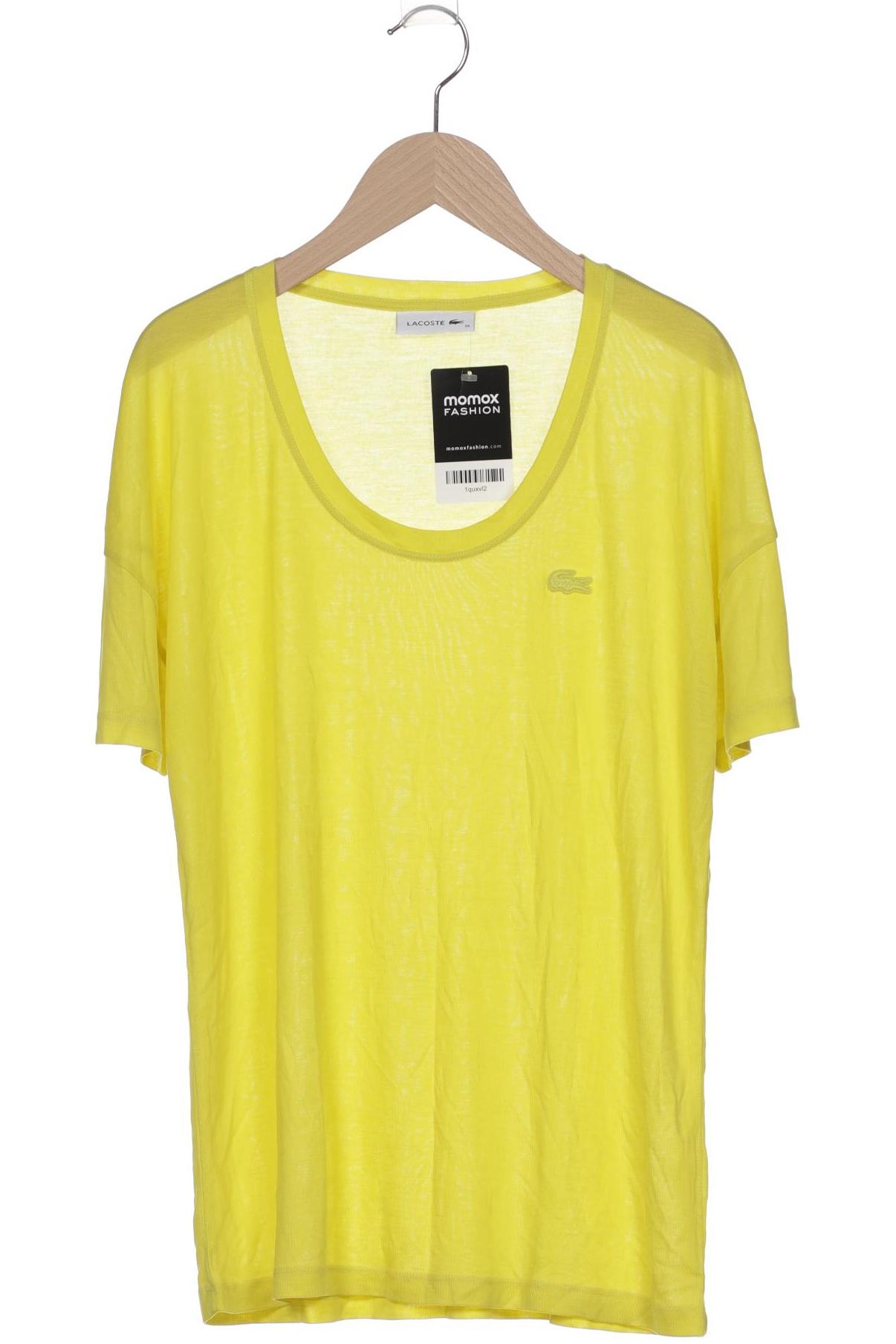 

Lacoste Damen T-Shirt, gelb, Gr. 38