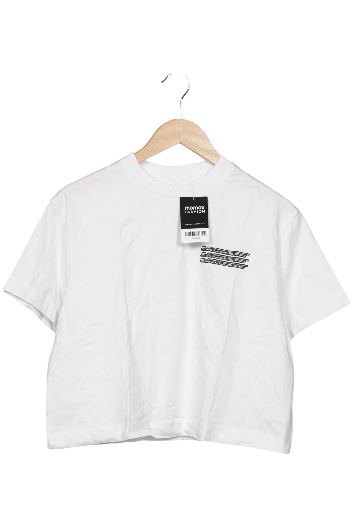 

Lacoste Damen T-Shirt, weiß, Gr. 40