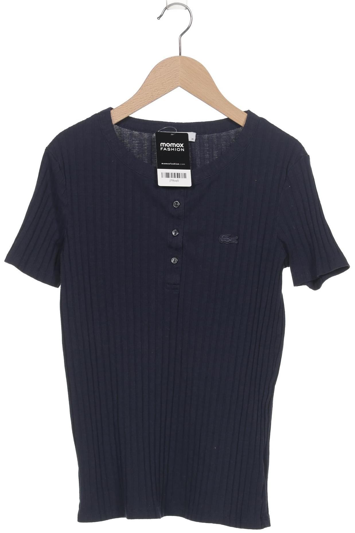 

Lacoste Damen T-Shirt, marineblau, Gr. 36