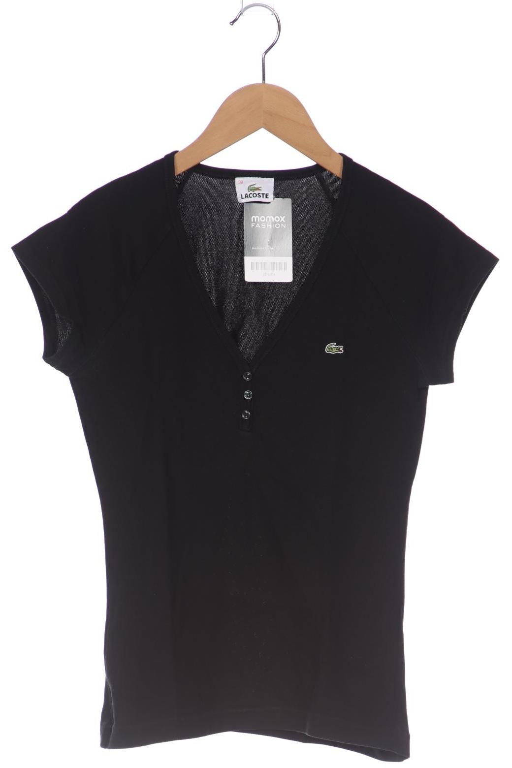 

Lacoste Damen T-Shirt, schwarz, Gr. 38