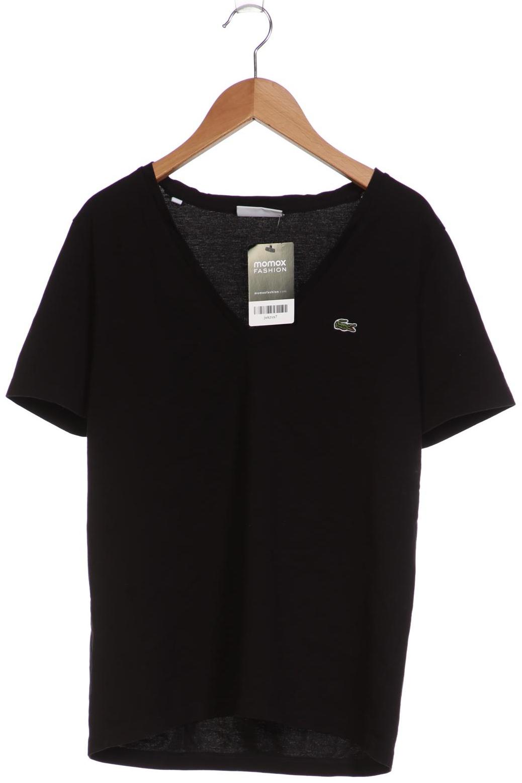 

Lacoste Damen T-Shirt, schwarz, Gr. 36