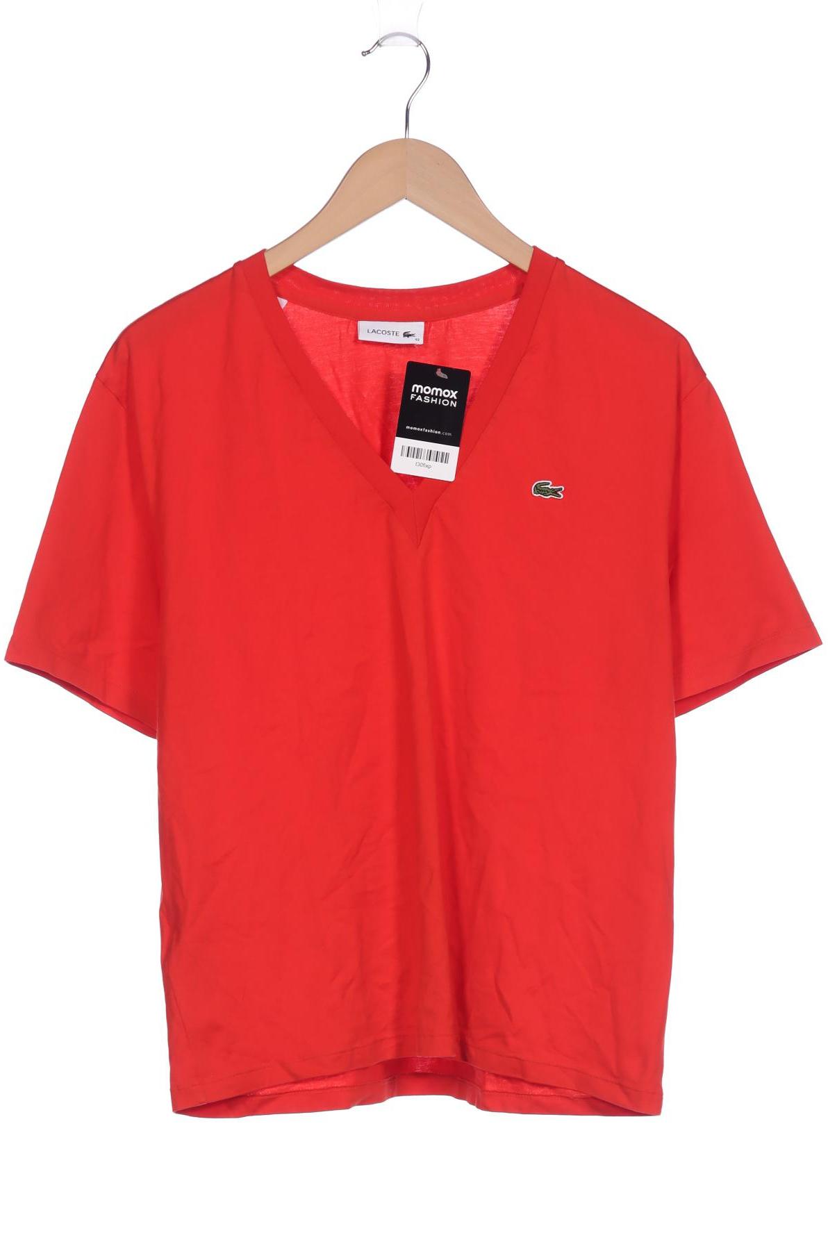 

Lacoste Damen T-Shirt, rot, Gr. 42