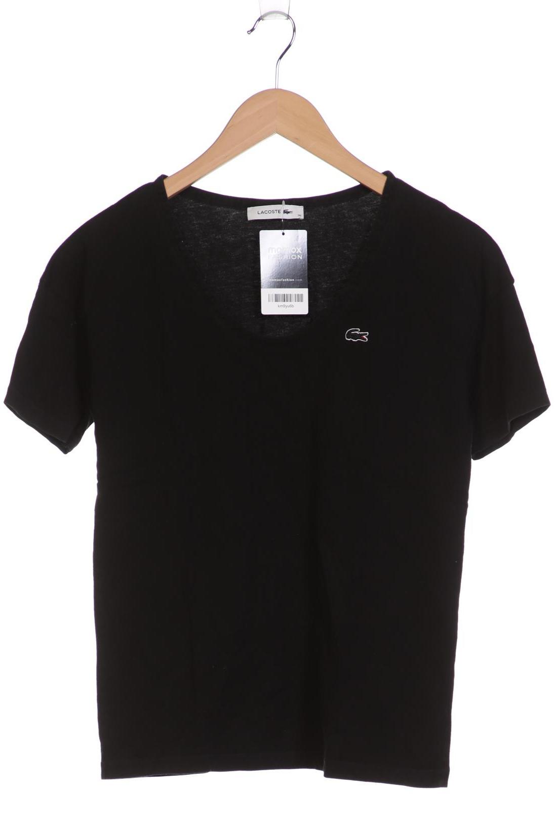 

Lacoste Damen T-Shirt, schwarz, Gr. 34