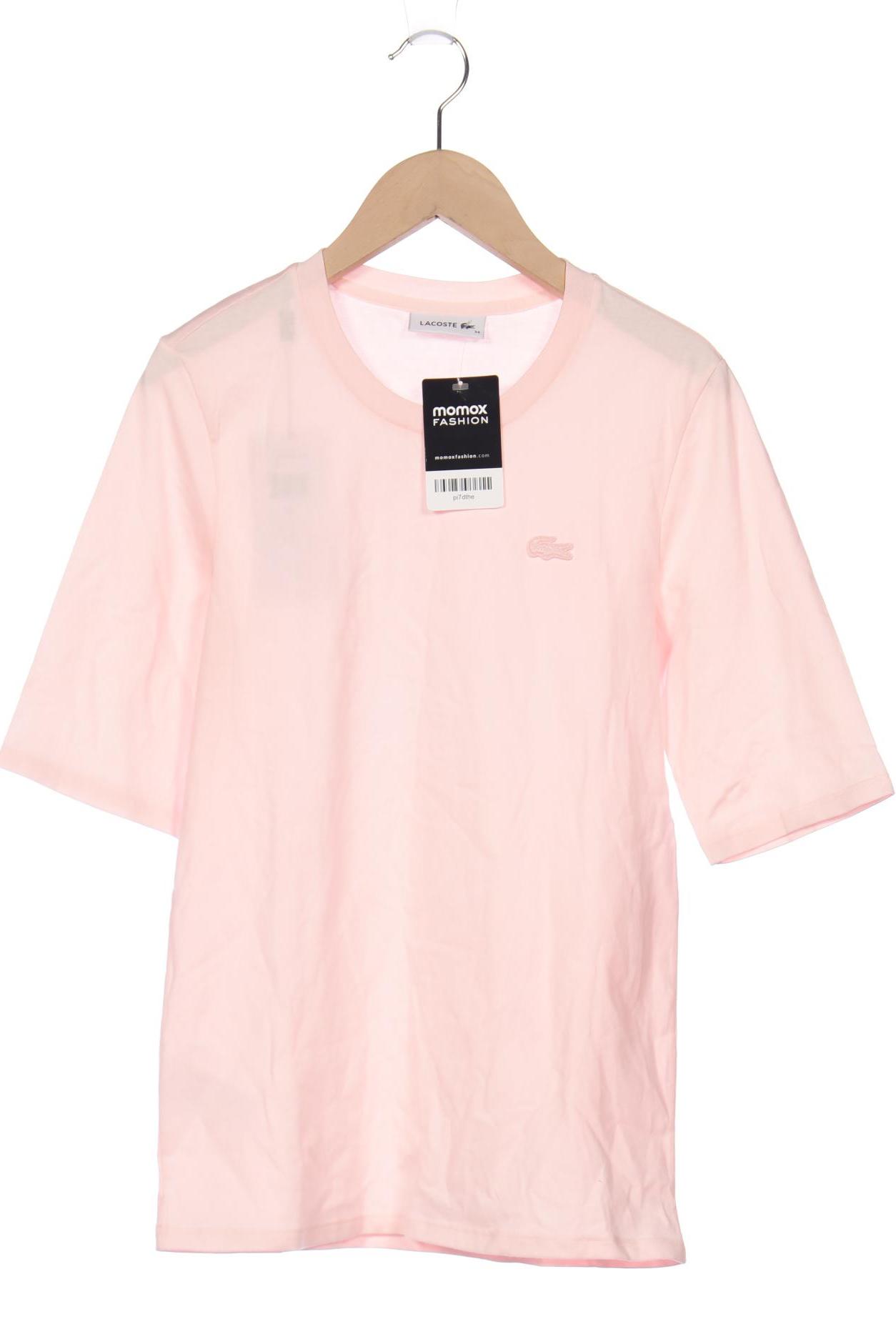 

Lacoste Damen T-Shirt, pink, Gr. 34