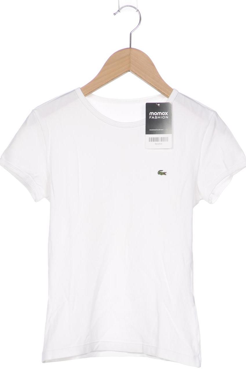 

Lacoste Damen T-Shirt, cremeweiß, Gr. 32