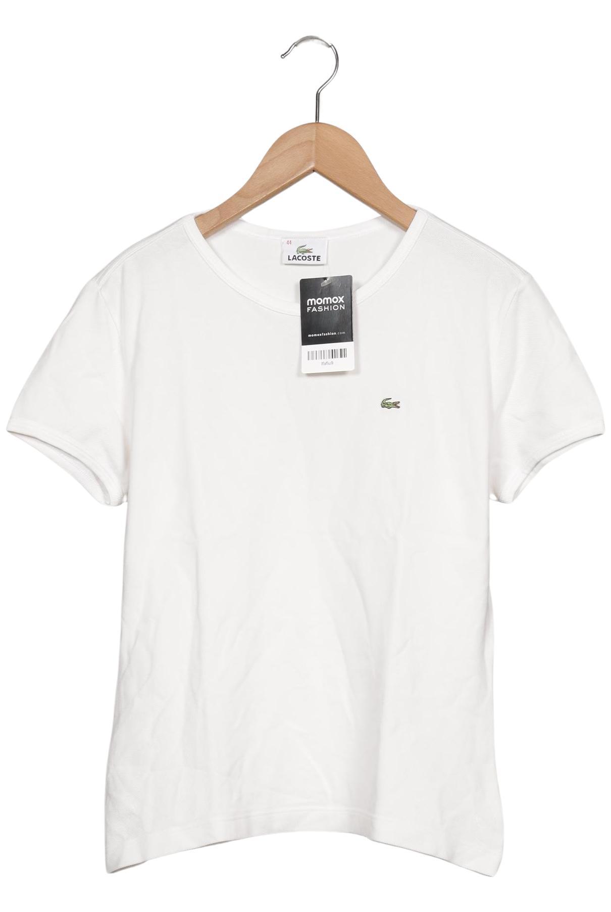 

Lacoste Damen T-Shirt, weiß, Gr. 44