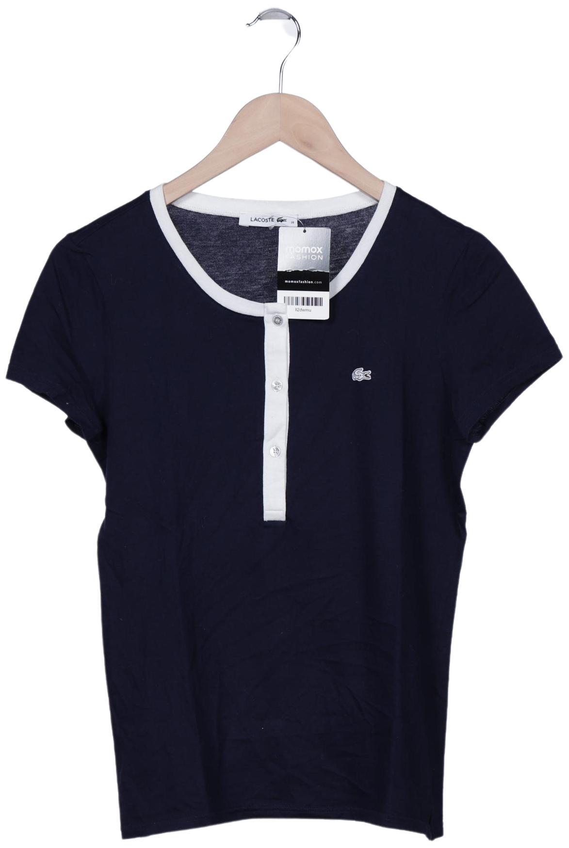 

Lacoste Damen T-Shirt, marineblau, Gr. 38