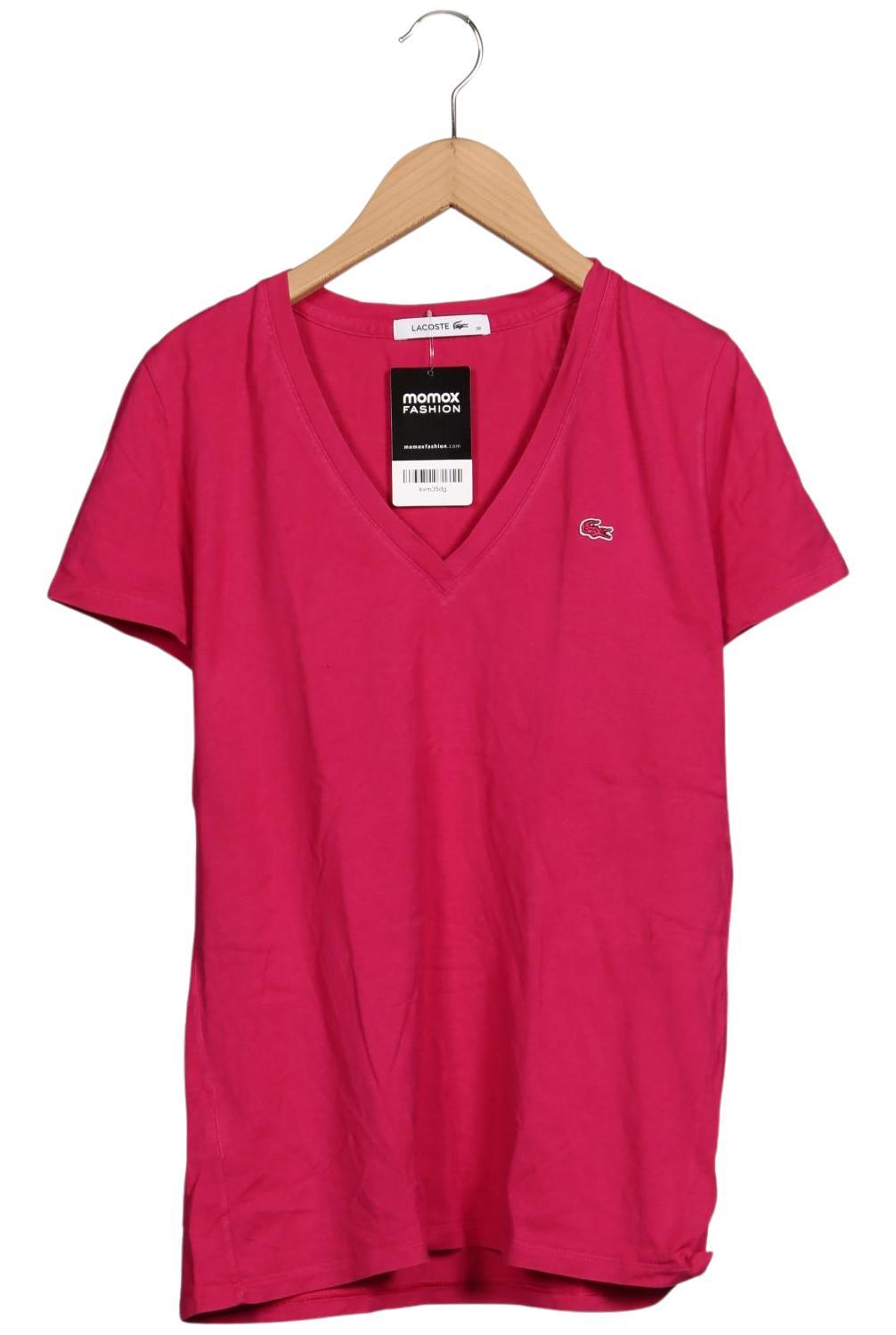 

Lacoste Damen T-Shirt, pink, Gr. 38