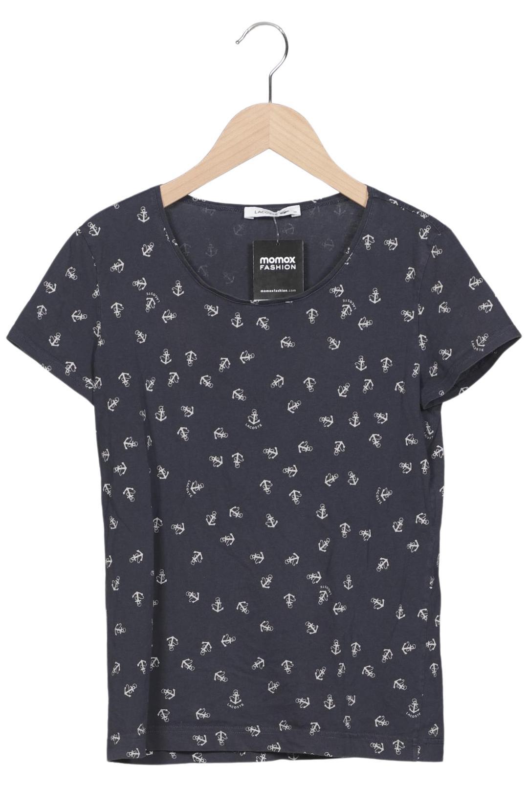 

Lacoste Damen T-Shirt, marineblau, Gr. 34